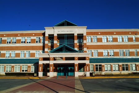 Photo of Walter Whitman high school. Courtesy of MCPS website.