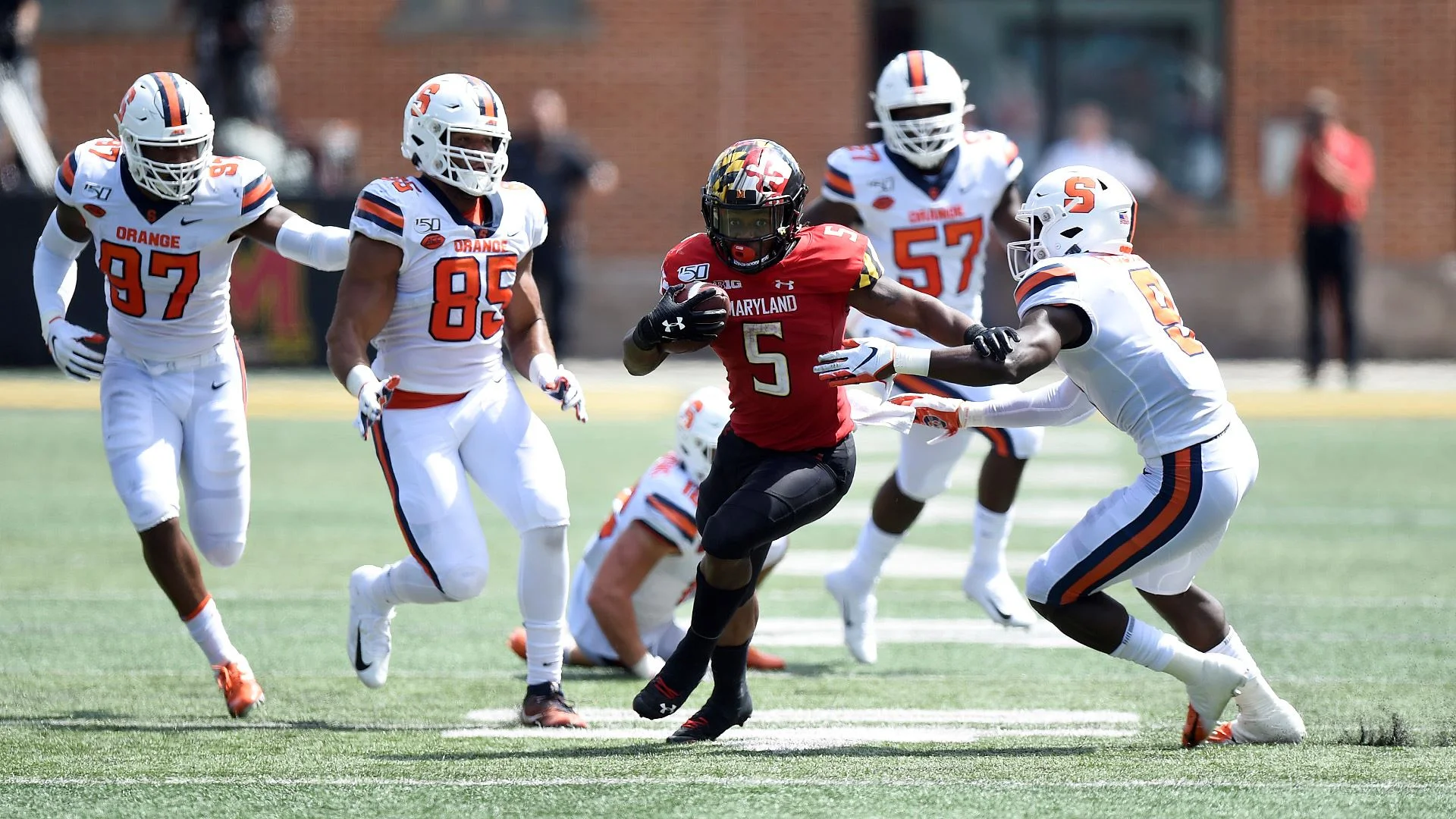Maryland rolls over No. 21 Syracuse in another convincing win, 63-20