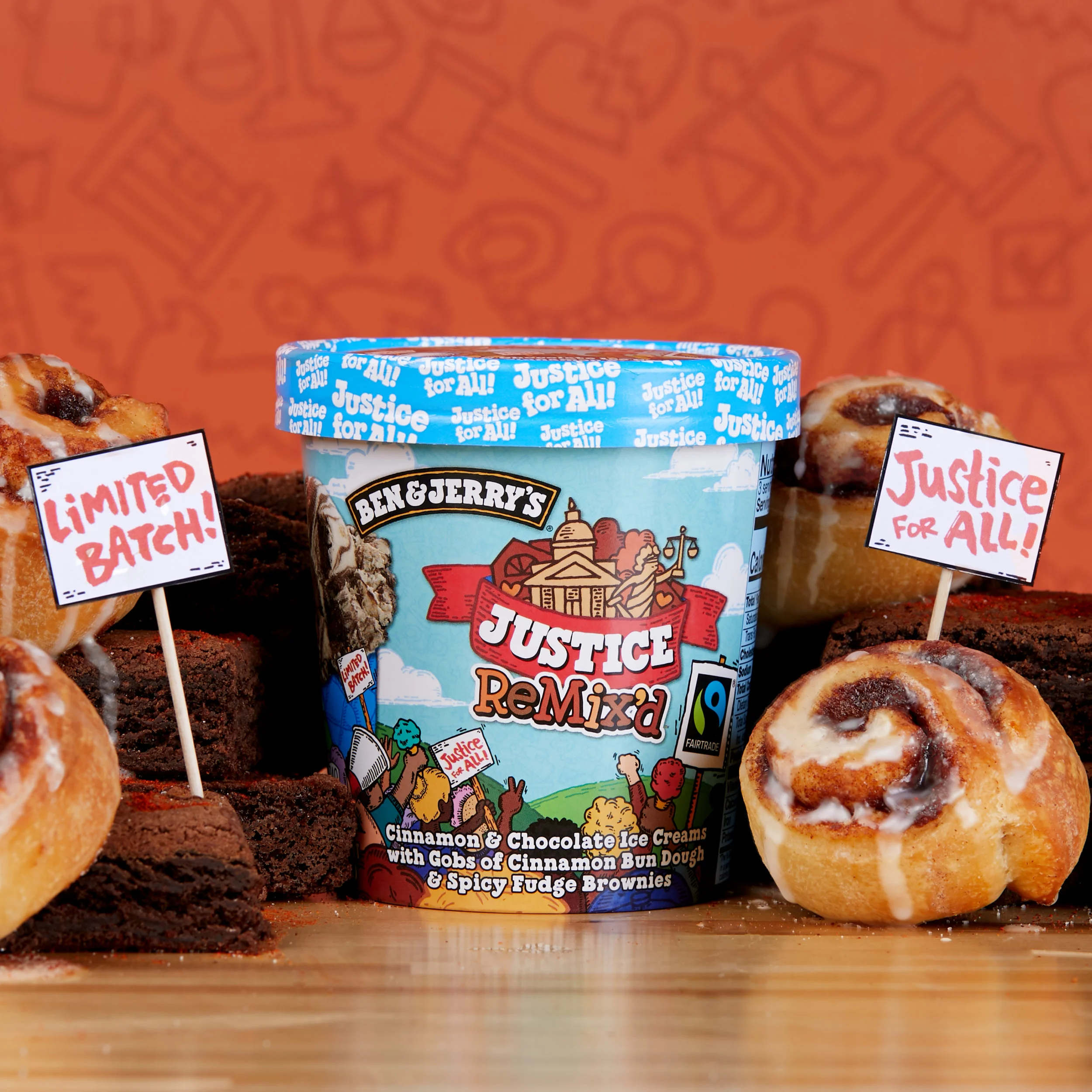 A new ice cream flavor gives a taste of justice