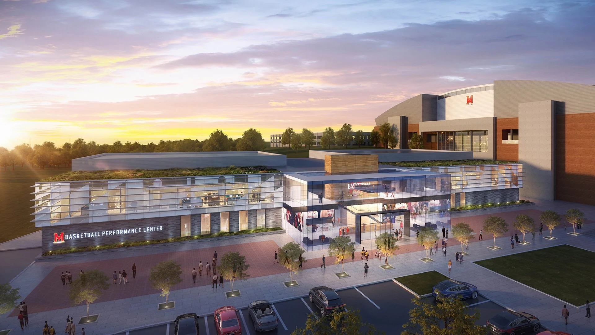 Maryland athletics department announces plans for new basketball performance center