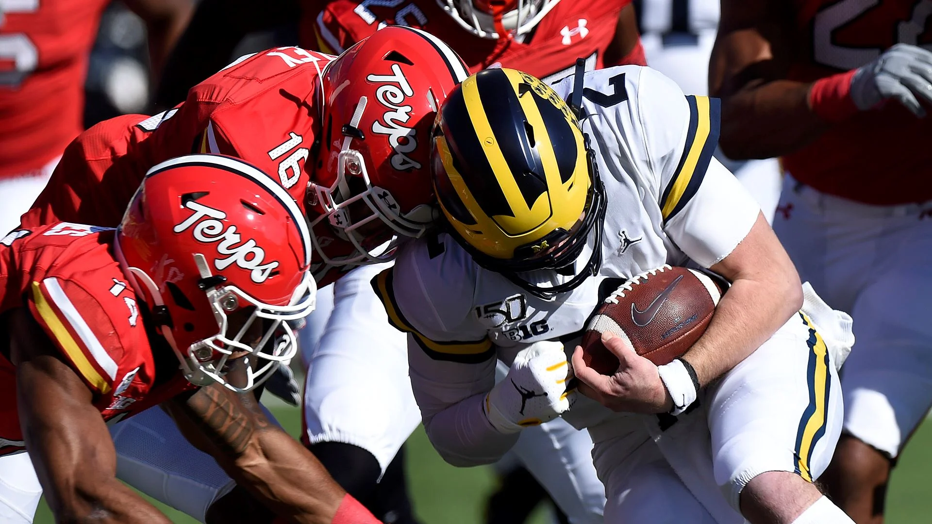 Maryland’s dry spell continues, outmatched in 38-7 loss against No. 14 Michigan