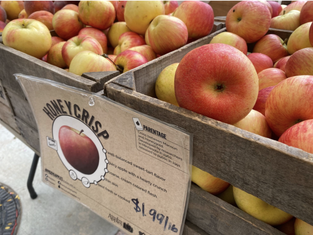 The Farmers Market is back after a pause due to COVID - and there’s more people than before