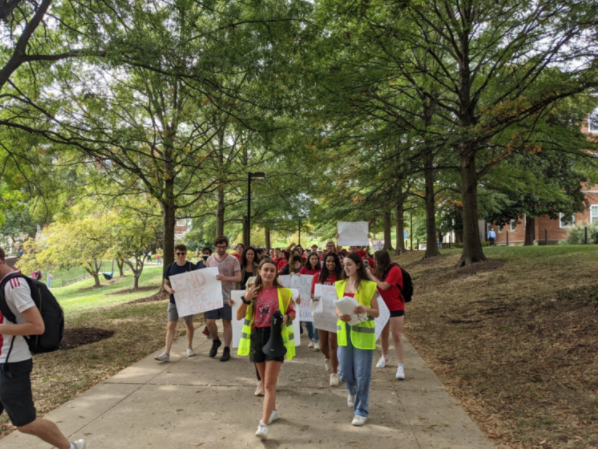 UMD students rally for effective policies against sexual assault within Greek life