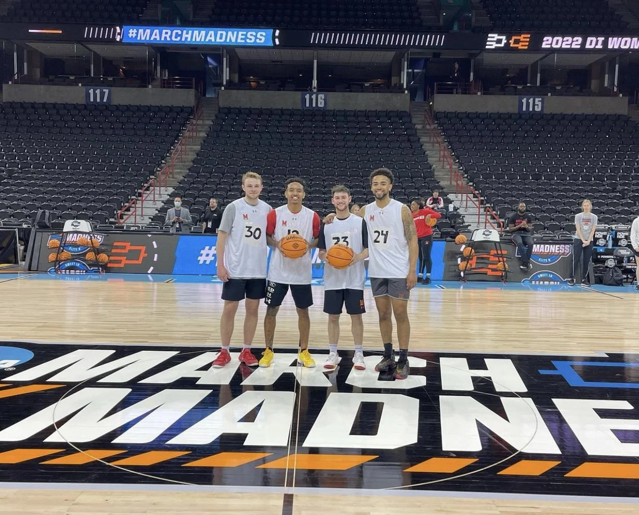 The Terps behind Maryland women's basketball