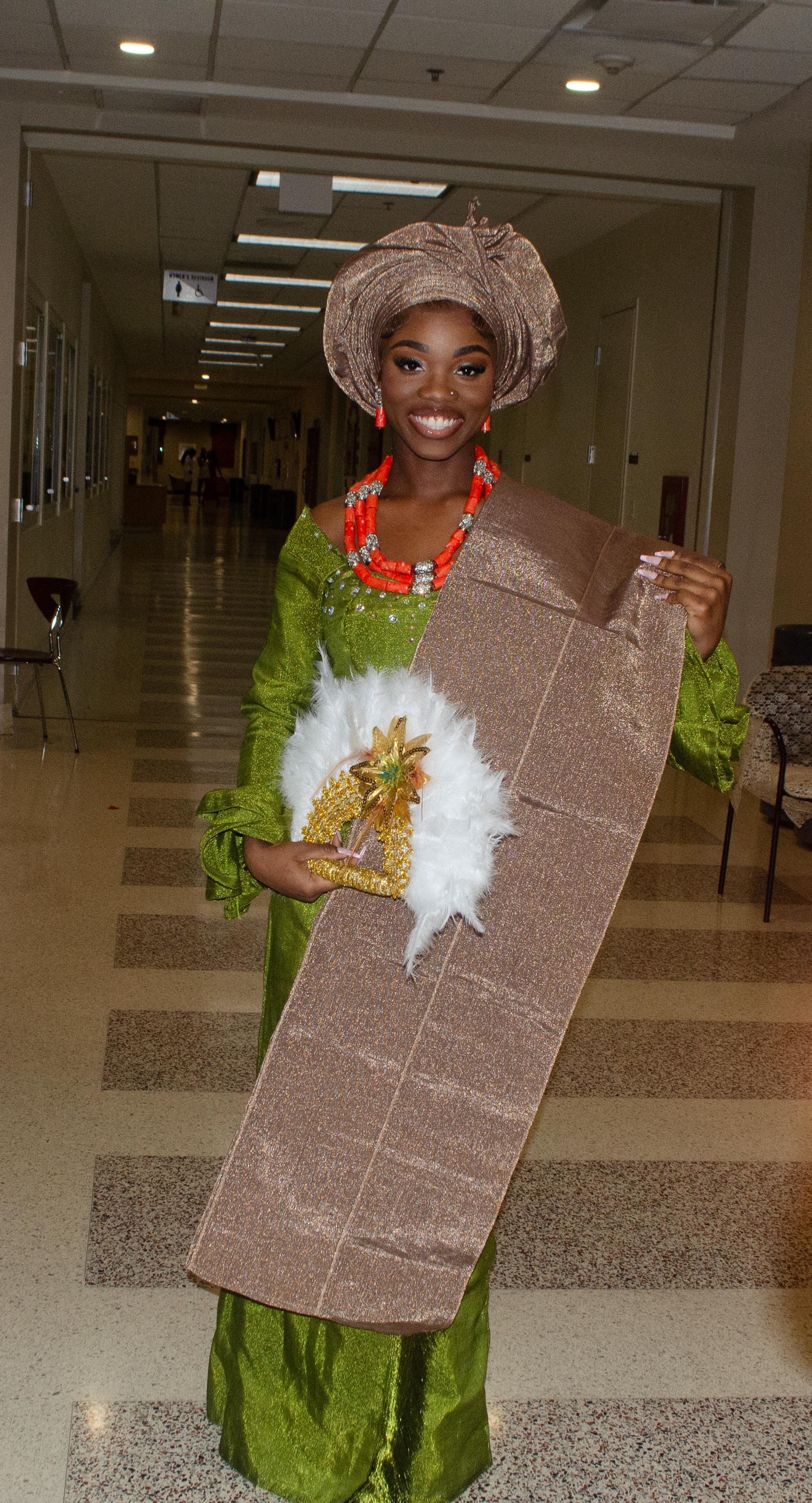 Sharon Idowu, the fourth contestant at the Fall Ball.