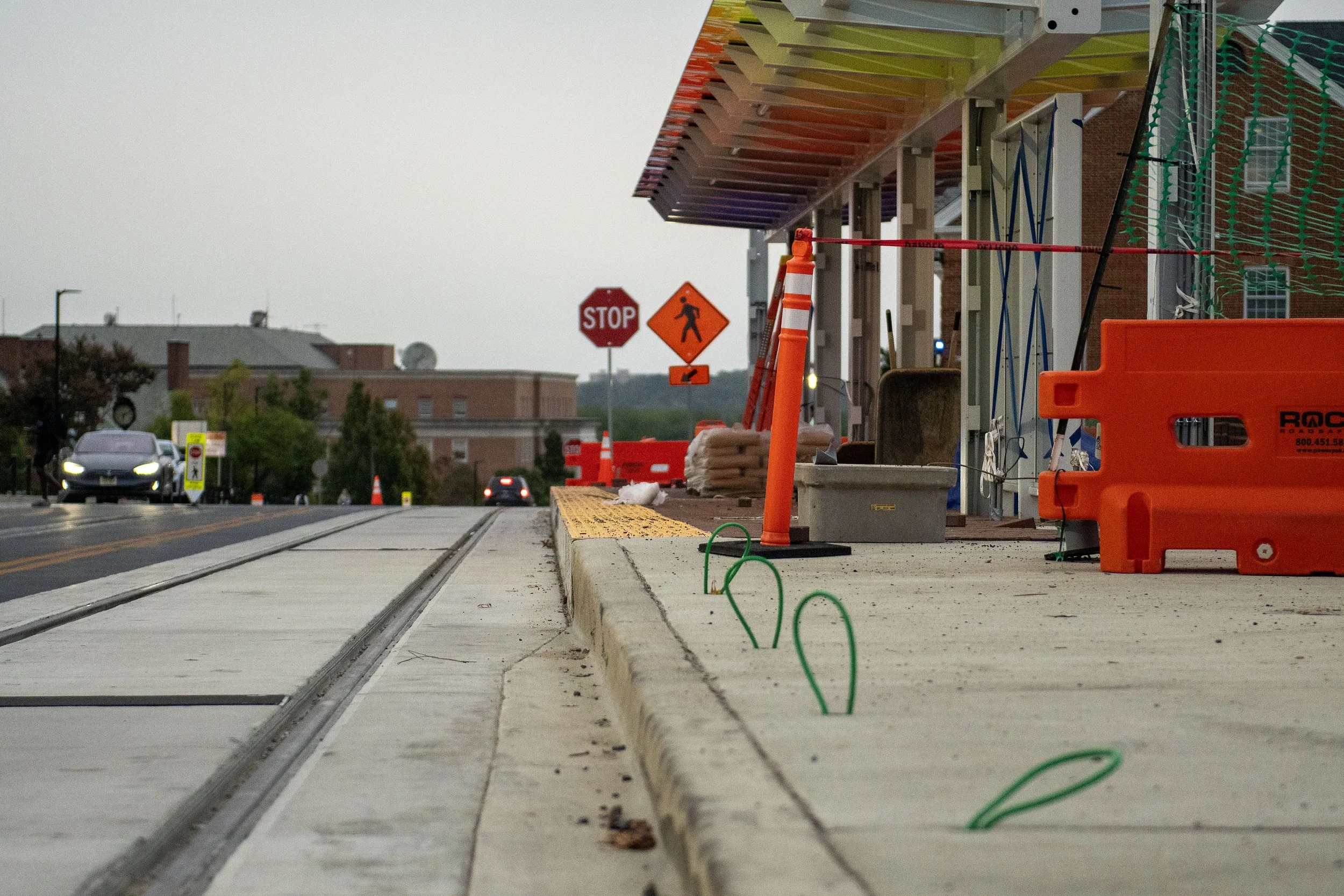 Purple Line construction moves away from campus core, towards busy intersections