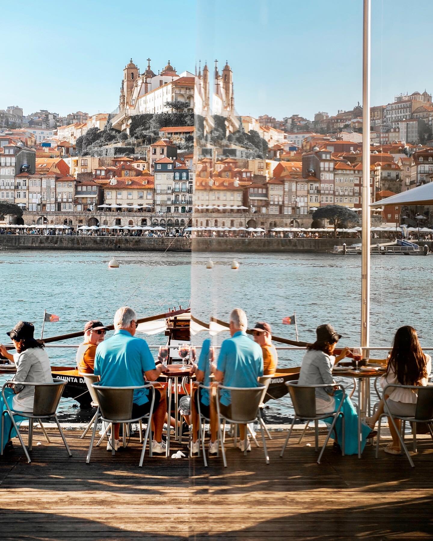 looking back &bull; dreaming forward 

On this day, I wandered around Porto, just me and my camera, eagerly popping from port wine spot to the next. I stood here in awe of the vibrancy of this city. The music, the wine, the language immersed in its b