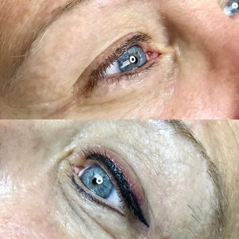Permanent Eyeliner top & bottom