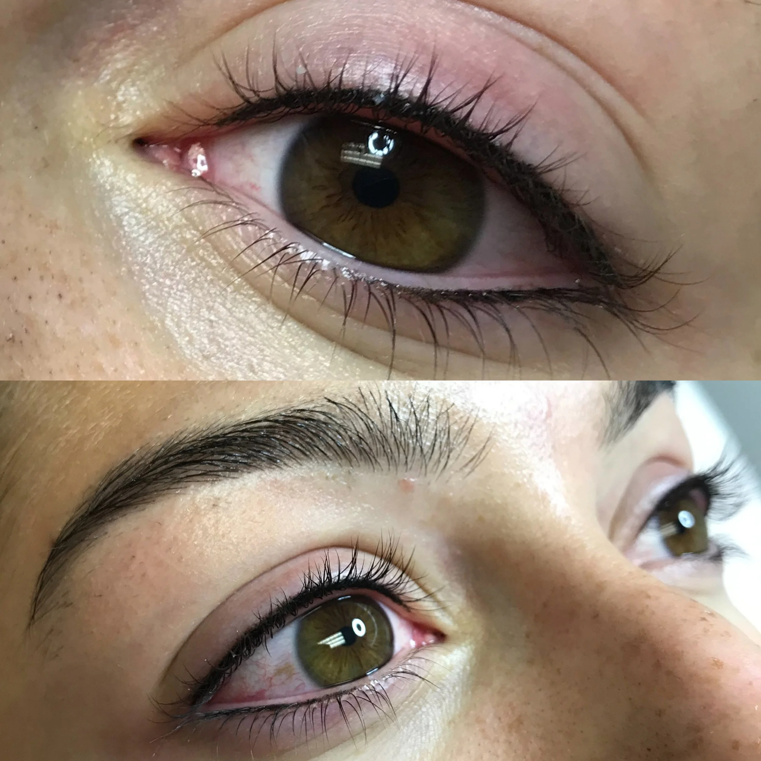 Lash Enhancement with a subtle Lower Eyeliner 