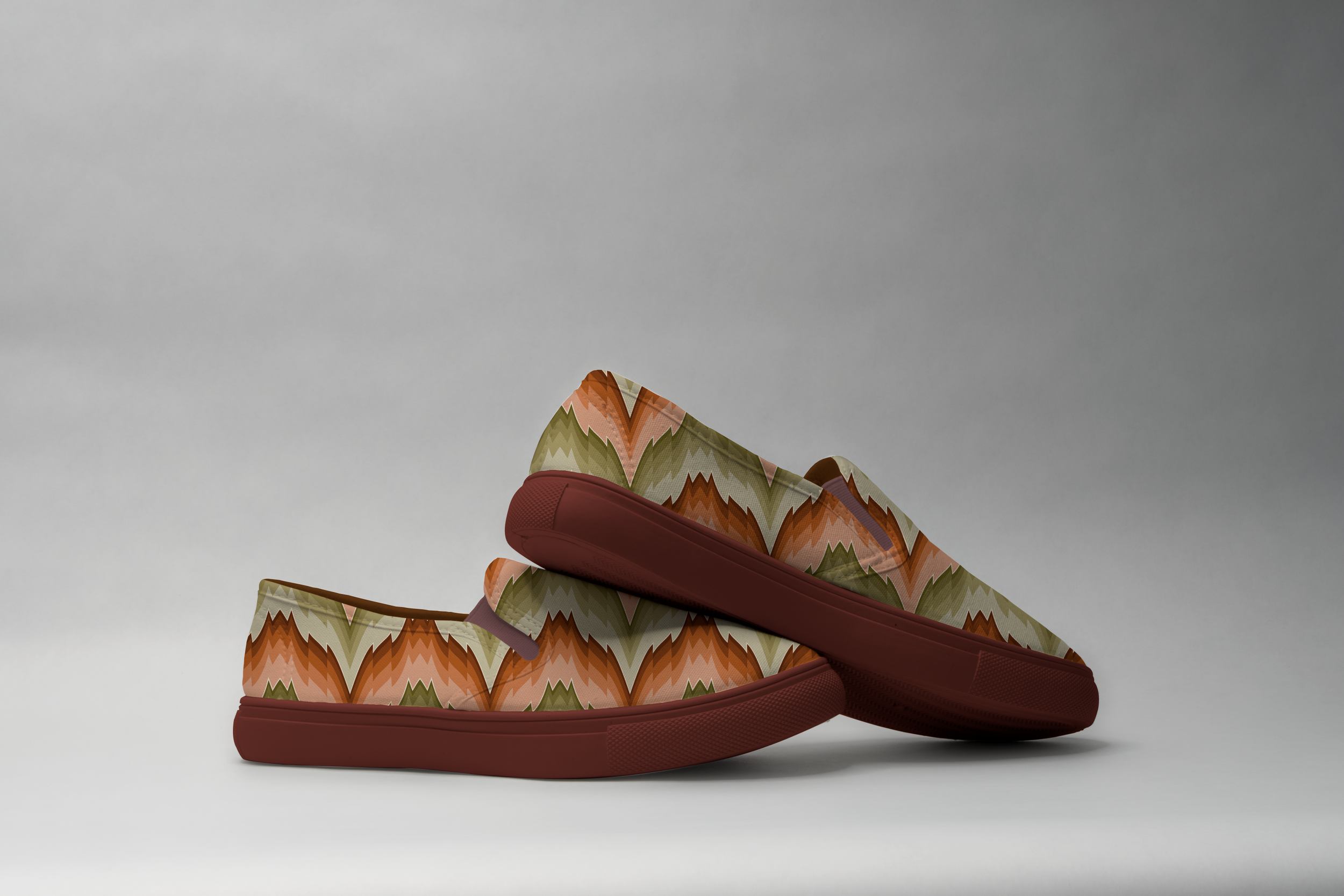 sneakers flame stitch brown and green smaller file.png