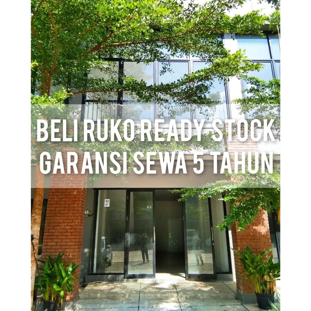 BELI RUKO READY STOCK GARANSI TERSEWA 5 TAHUN!
Ambil kesempatan berinvestasi bisnis di SRIVIJAYA LIFESTYLE WALK, PALEMBANG, dengan mengambil program rental guarantee selama 5 tahun!

Ruko SRIWALK berlokasi di Jl. H.M.Noerdin Pandji Palembang, hanya 6