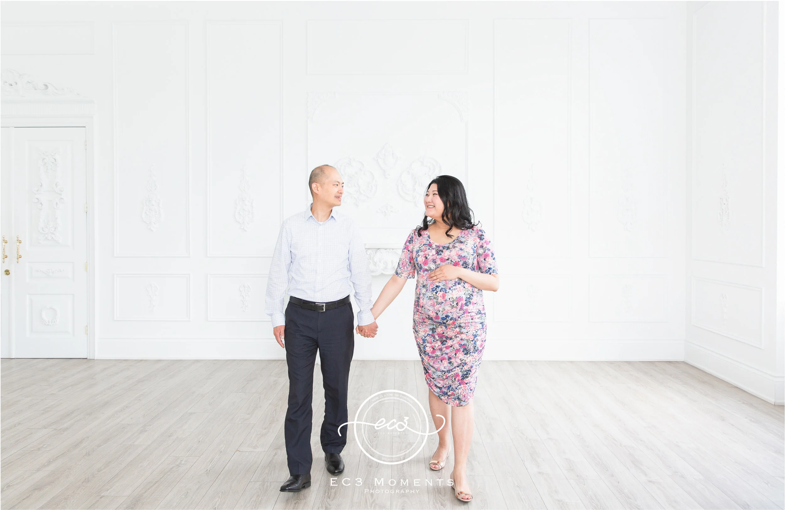 Maple & Bryant Mint Room Studios Floral Maternity Session 4.jpg