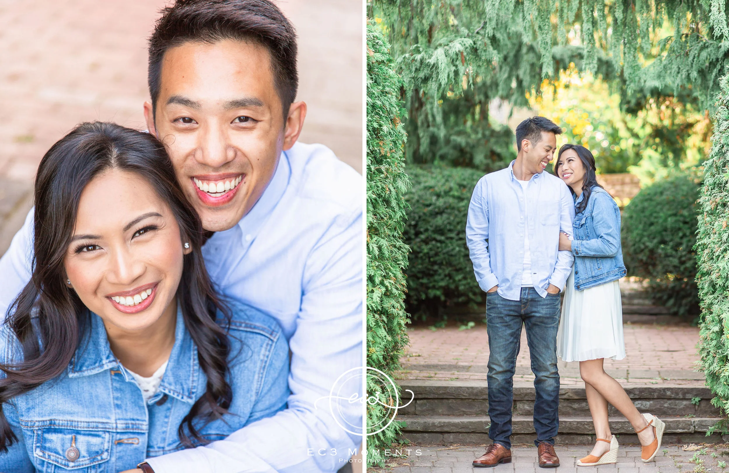 Alexander Muir Memorial Gardens Tennis Court Toronto Engagement 5.jpg