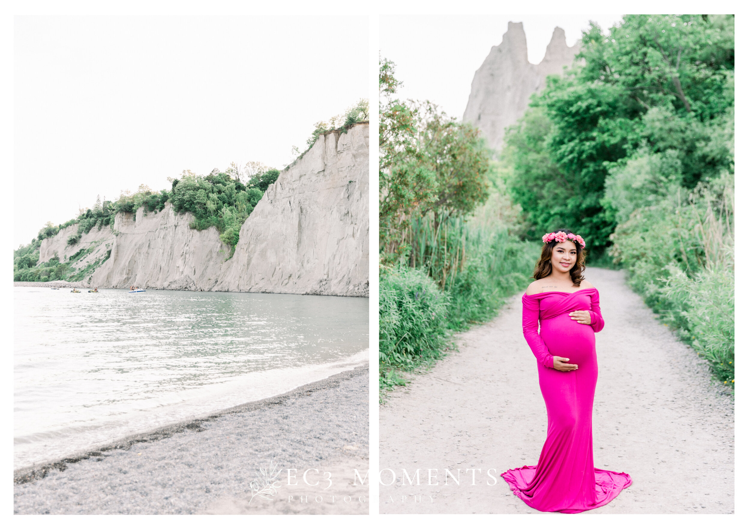 Scarborough Bluffs Pink Maternity 23.jpg