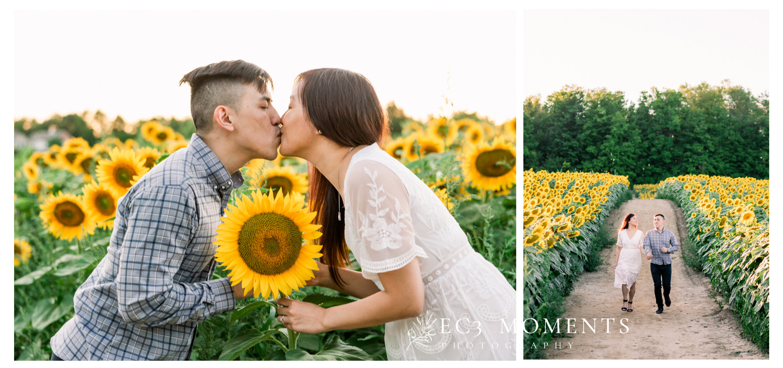 Toronto Whimsical Sunflower Field Engagement - 6.JPG