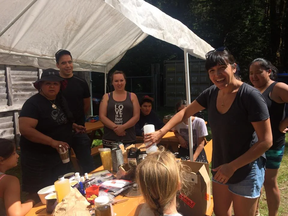 Salve and tea making workshop in squamish