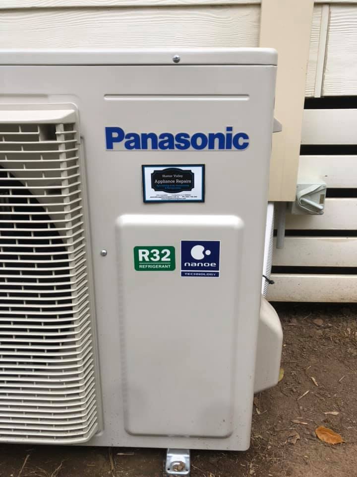 Panasonic unit installed by the team at Hunter Valley Appliance Repairs