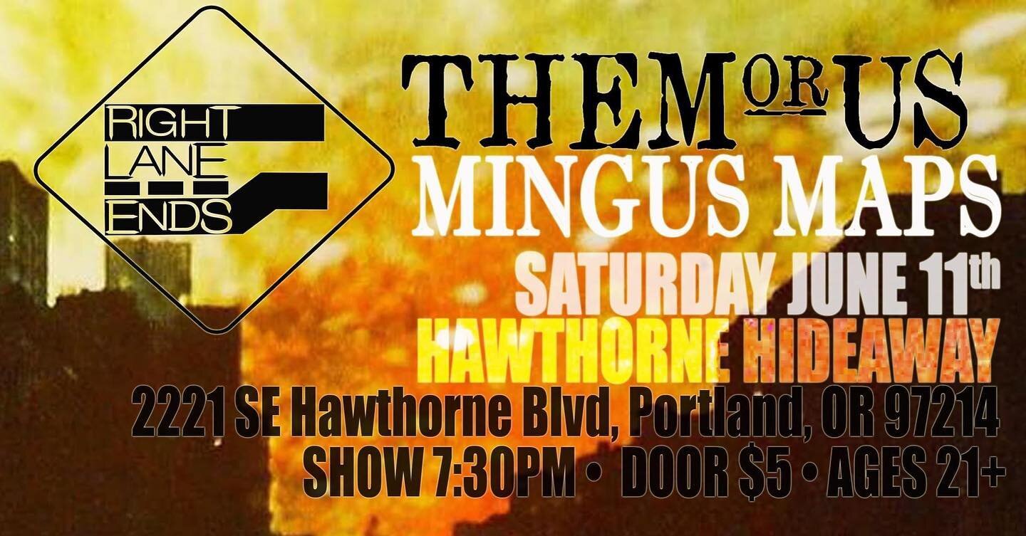 Show tomorrow! 6/11, 9pm - Hawthorne Hideaway!