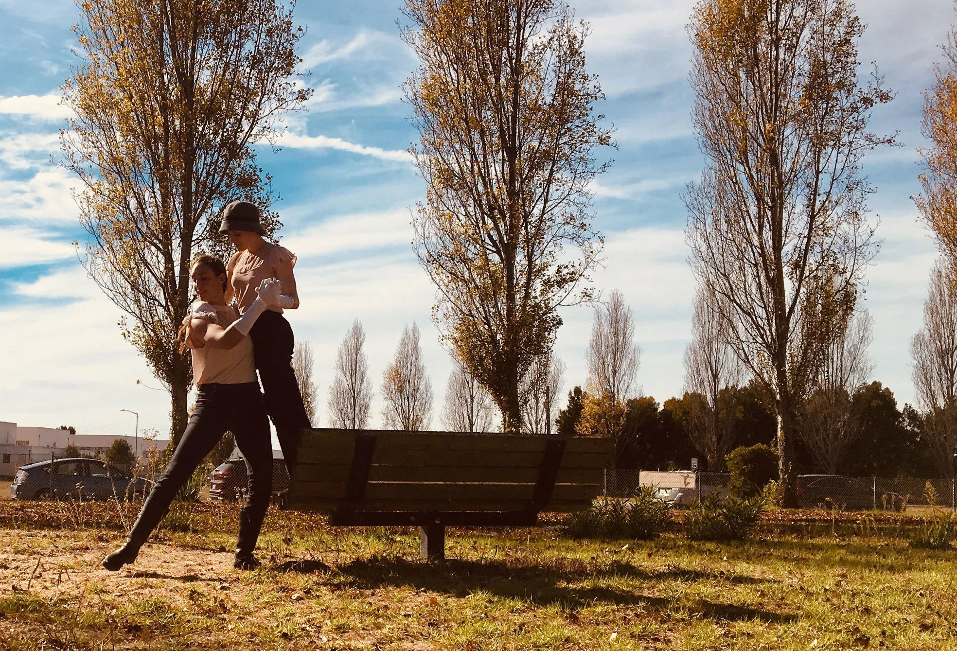  A Wait - The Phenomenal Anomalies at Animate Dance Festival  Choreography: Hannah Westbrook &amp; Becky Robinson-Leviton  Photo: Chelsea Hill 
