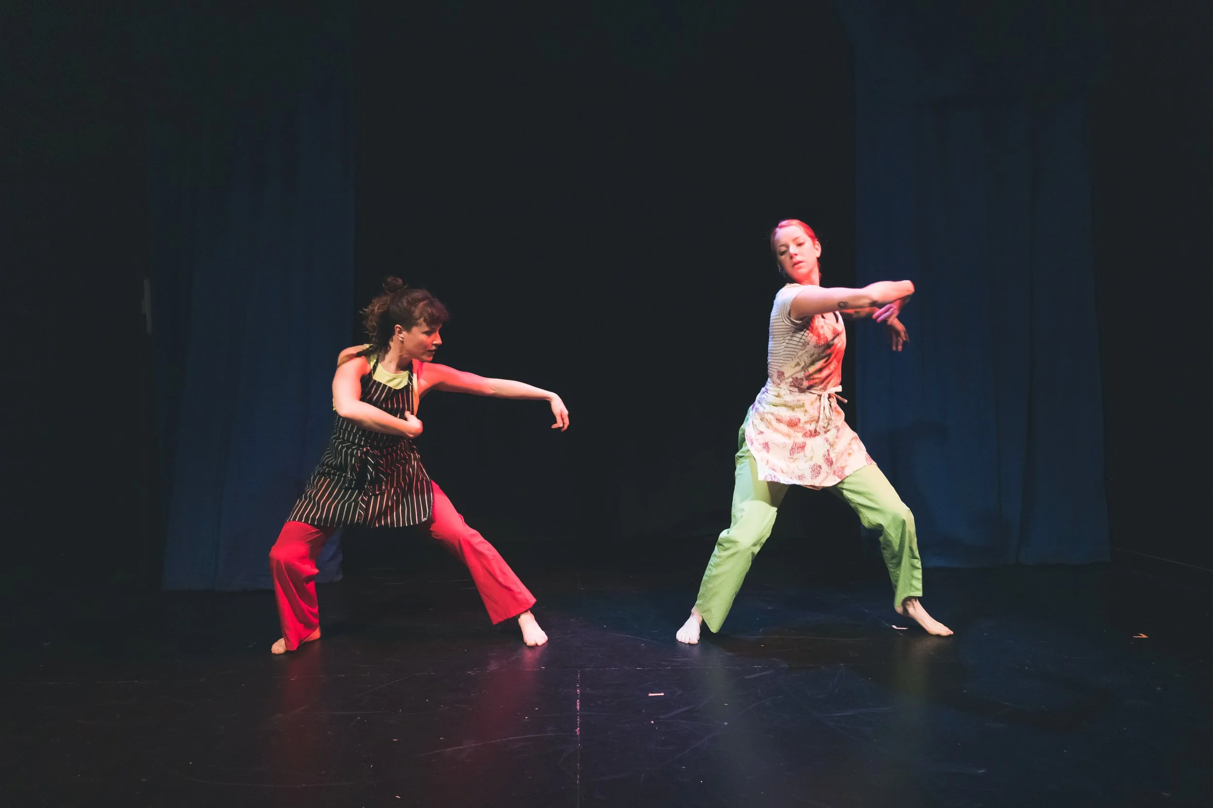  “Piece of Cake”  Choreography &amp; Performance: Abigail Hinson &amp; Hannah Westbrook  Photo: Henrik Meng 
