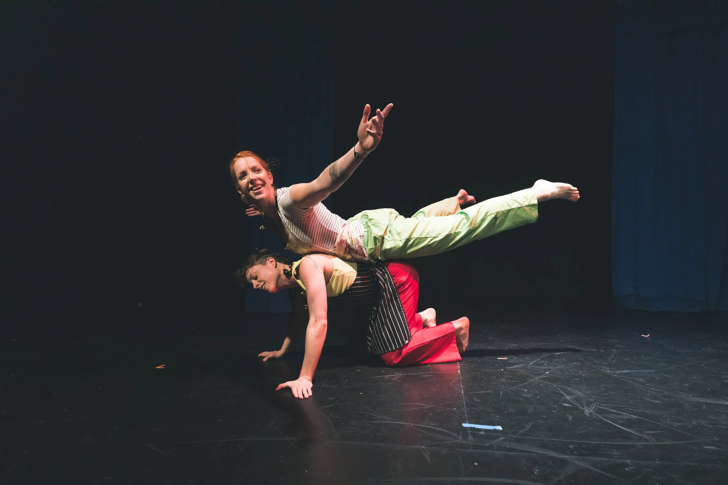  “Piece of Cake”  Choreography &amp; Performance: Abigail Hinson &amp; Hannah Westbrook  Photo: Henrik Meng 