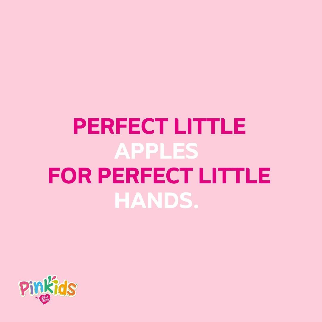 Our 1KG PinKids packs found at @countdown_nz nationwide have all the same taste and qualities as their big sister, Pink Lady apples. Only smaller in size, making them the perfect healthy snack for small hands. ⁣
⁣
Have you seen them at your local @co