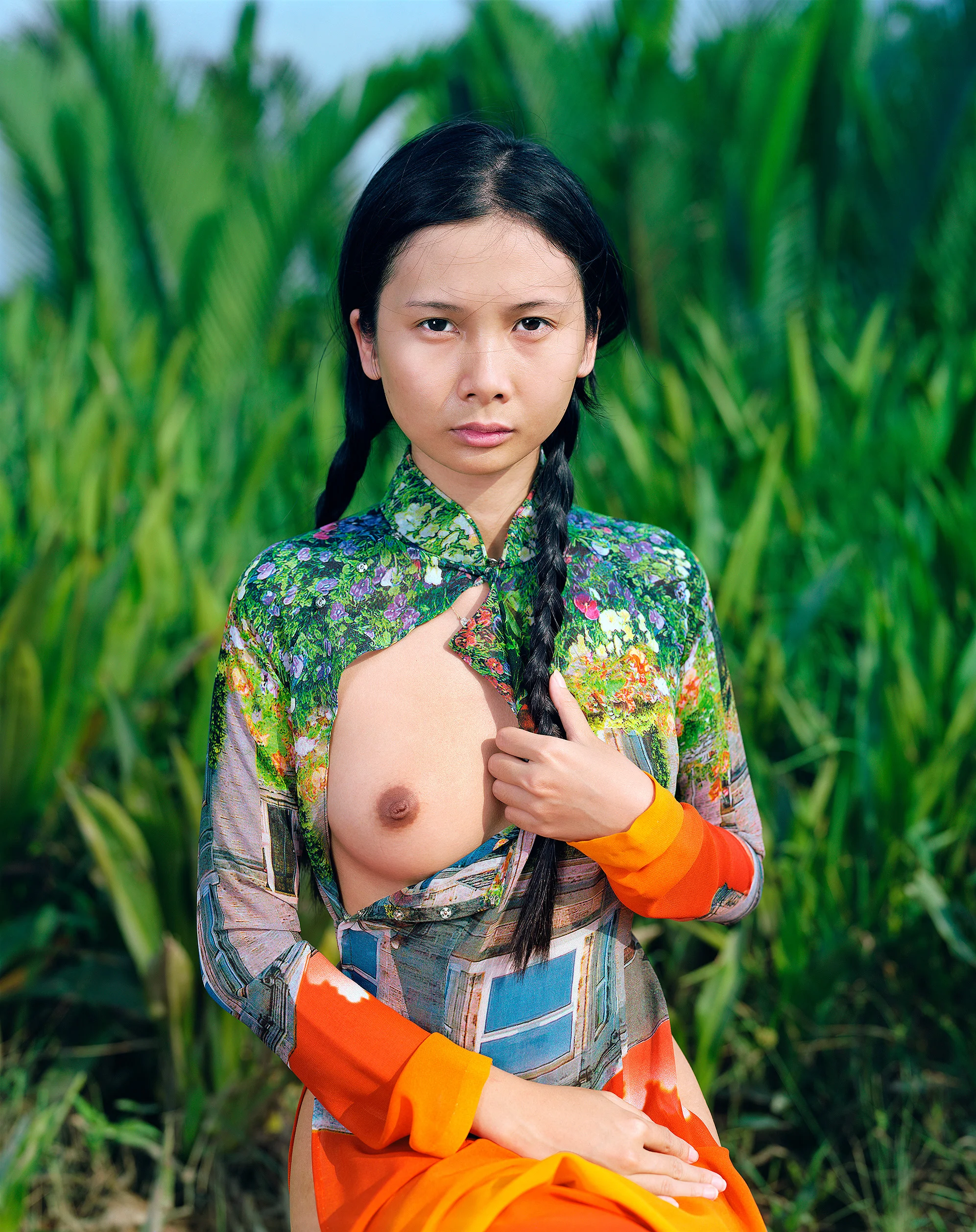Thuỳ Thị, from the "Chiến thắng’ Bato" series. sRGB1966 ( Collection de l'artiste ) 127.63 x 153.03 cm.(50 1/4 x 60 1/4 inch.)