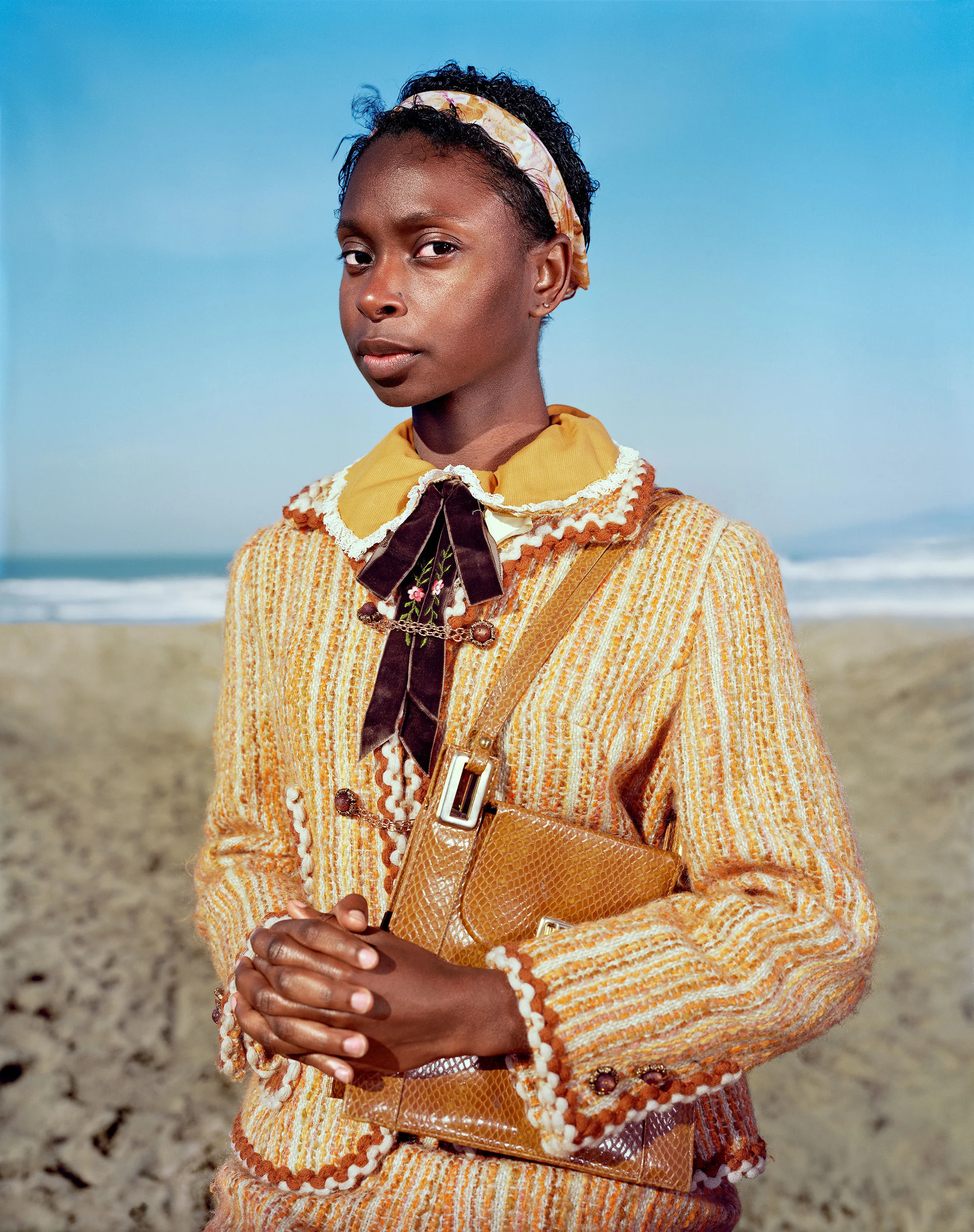 Leone, from the "Shawnreysa" series. Chromogenic Print ( Collection de l'artiste ) 127.63 x 153.03 cm.(50 1/4 x 60 1/4 inch.)