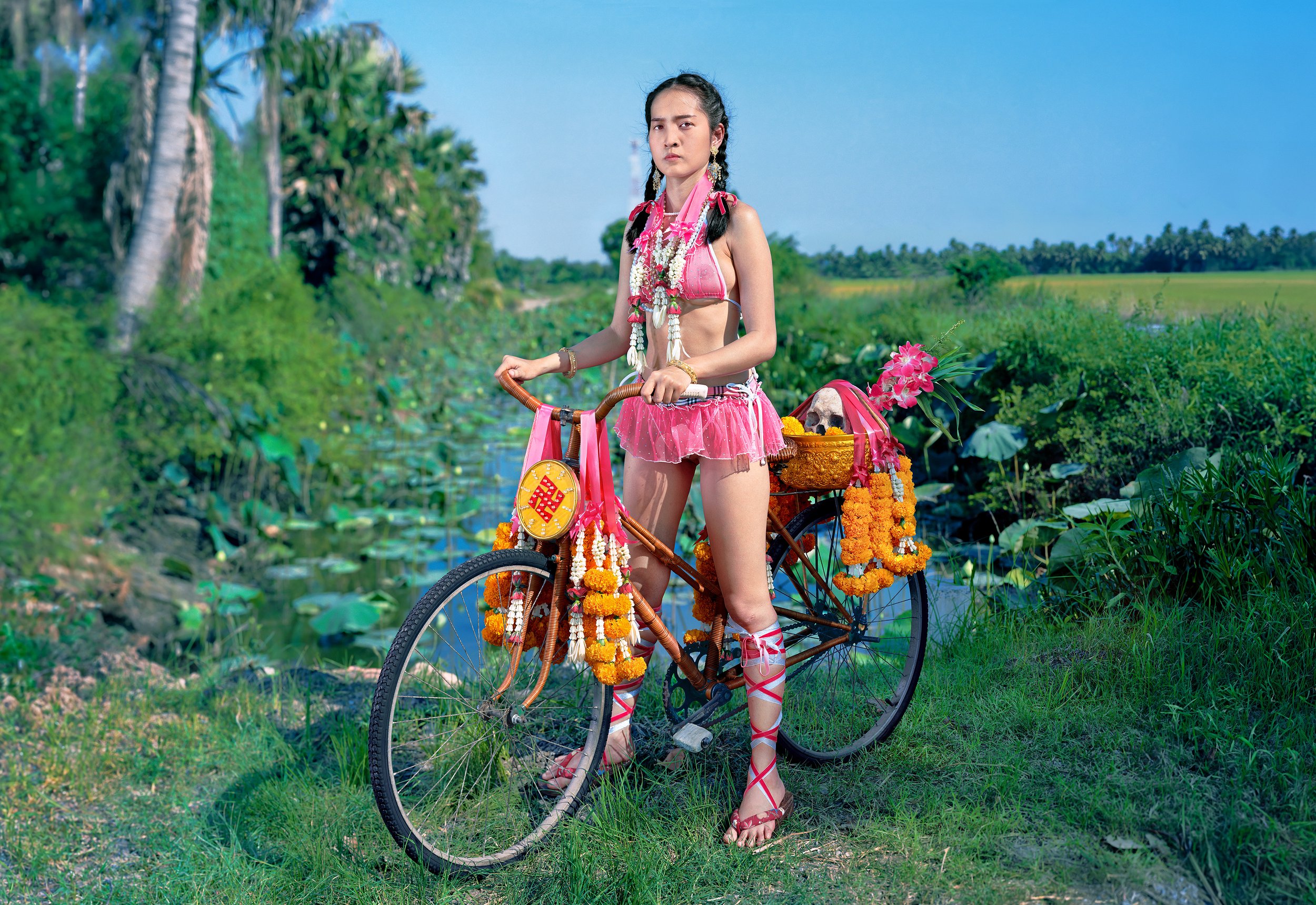 Chiến Thắng {Don Chedi}, from the Chiến thắng' Bato series.sRGB1966 (Collection de l'artiste)147.63 x 173.03 cm.(50 1/4 x 60 1/4 inch.)