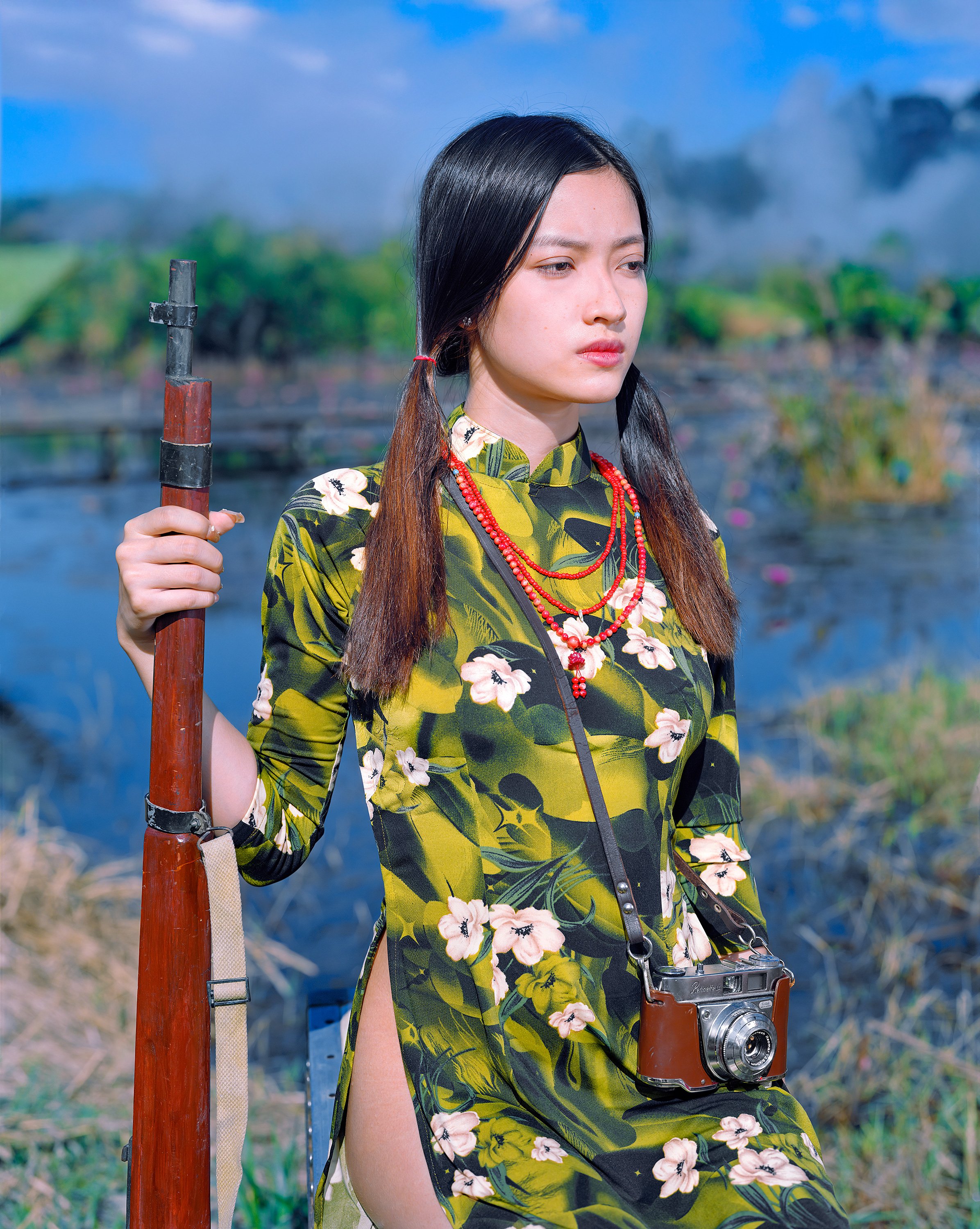 Sis{Quynh}, from the '{City of Virgins}' series. sRGB1966 (Collection de l'artiste)76.8 x 62.23 cm.(30 1/4 x 24 1/4 inch.)