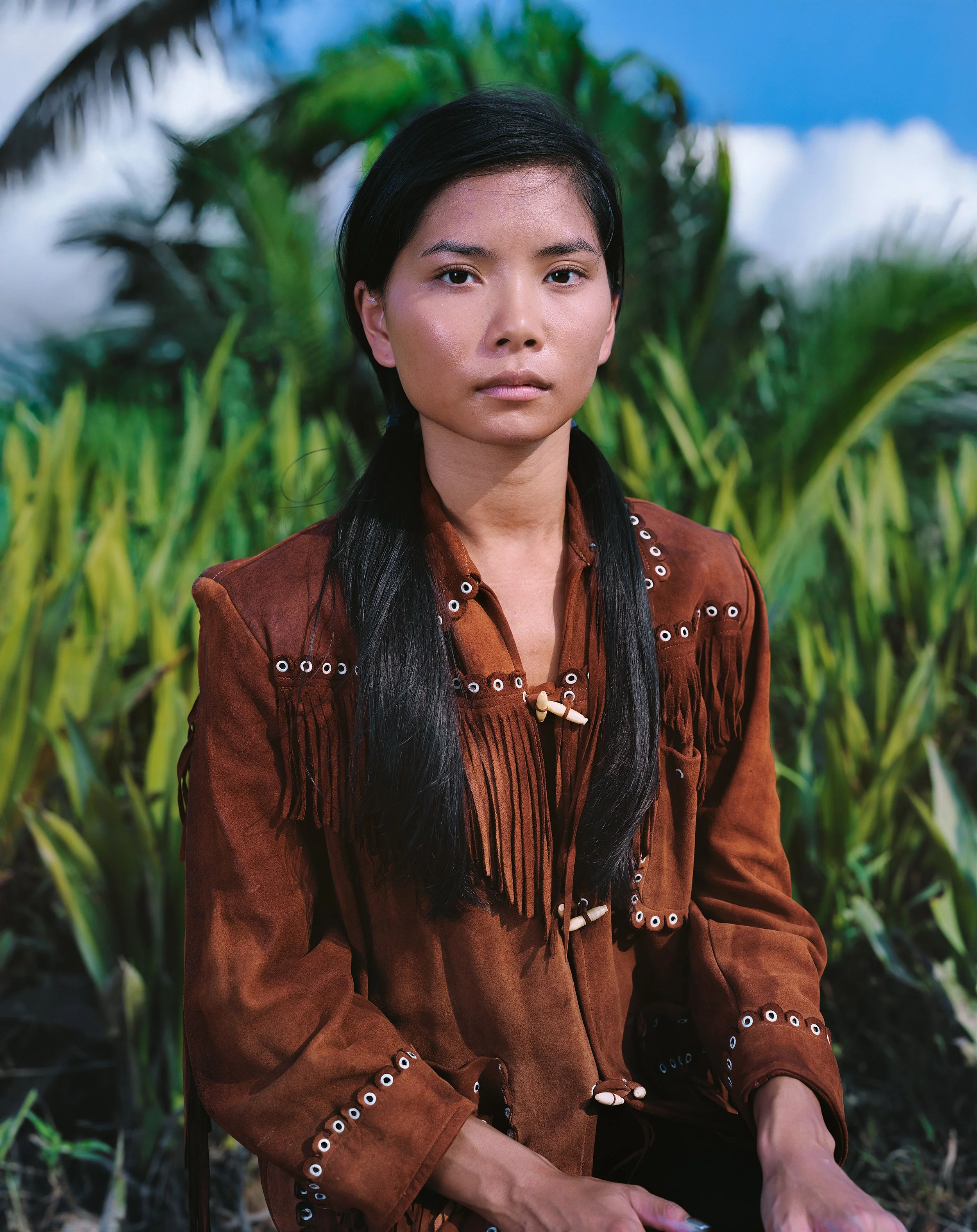 Cara, from the "Lifestyle" series.sRGB1966 (Collection de l'artiste)127.63 x 153.03 cm.(50 1/4 x 60 1/4 inch.)
