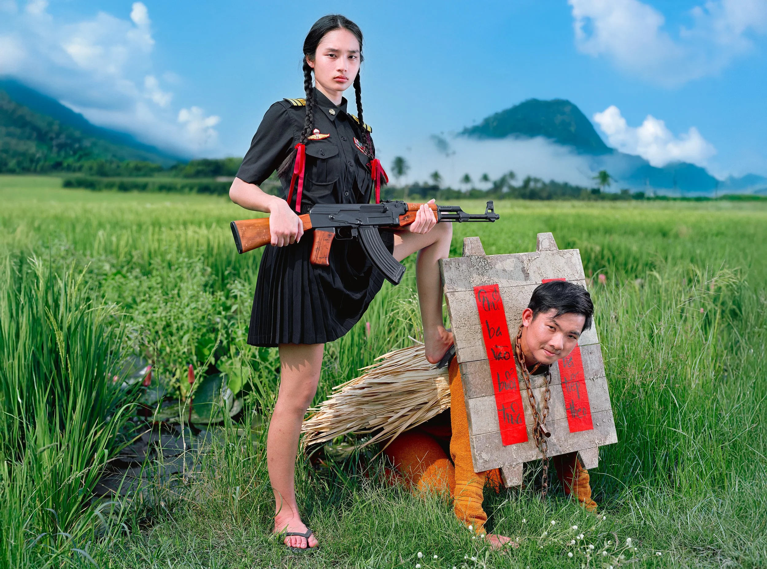 Káng-e, from the "Lifestyles" series. sRGB1966 (Sammlung des Künstlers) 127.63 x 153.03 cm.(50 1/4 x 60 1/4 inch.)