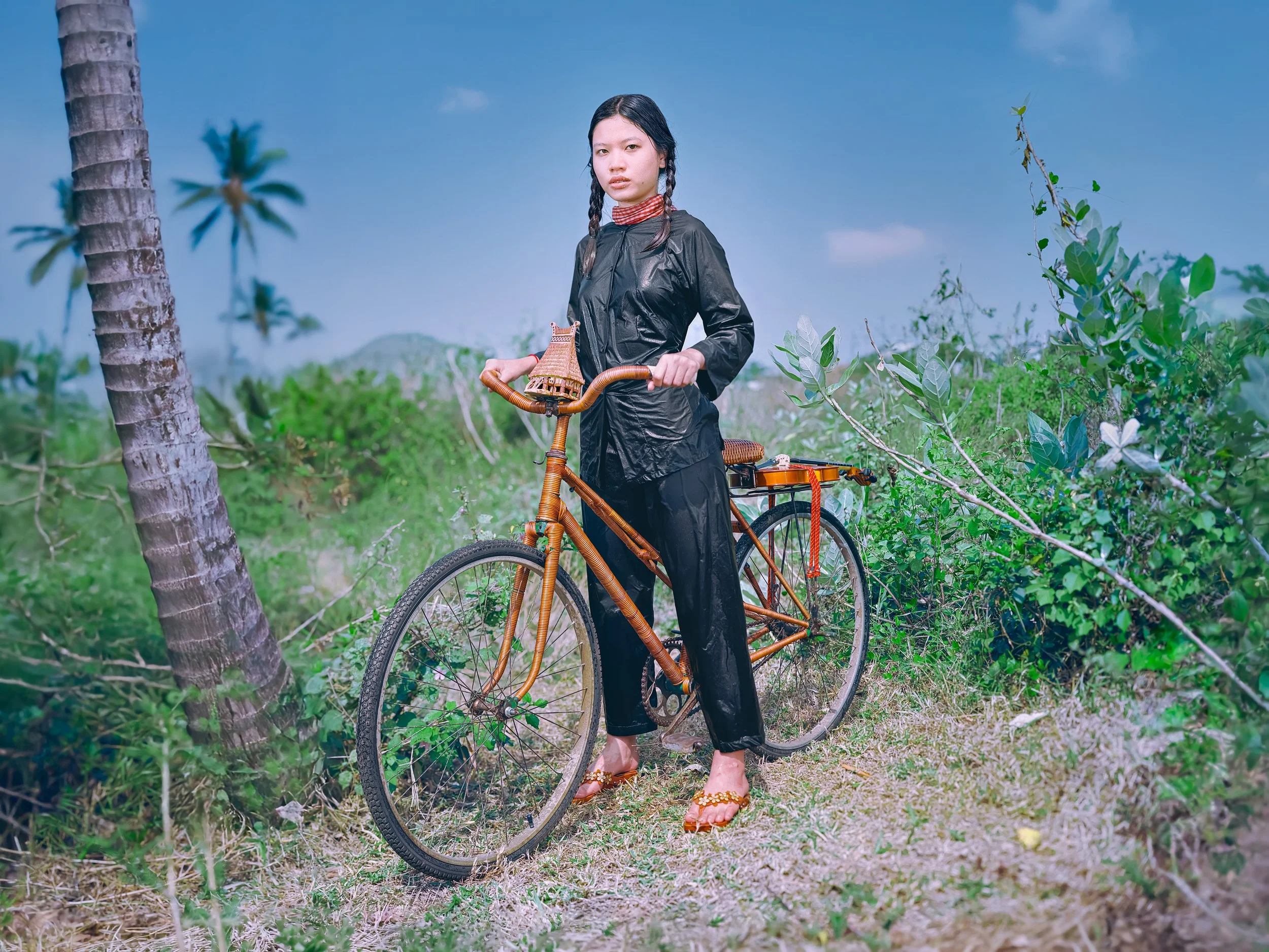 Chiến Thắng Ba Tơ II {Loan}…  from the Chiến Thắng Ba Tơ series.sRGB1966 (Collection de l'artiste) 130.91 × 175.31 cm.(52 1/4 × 69 1/4 inch.)