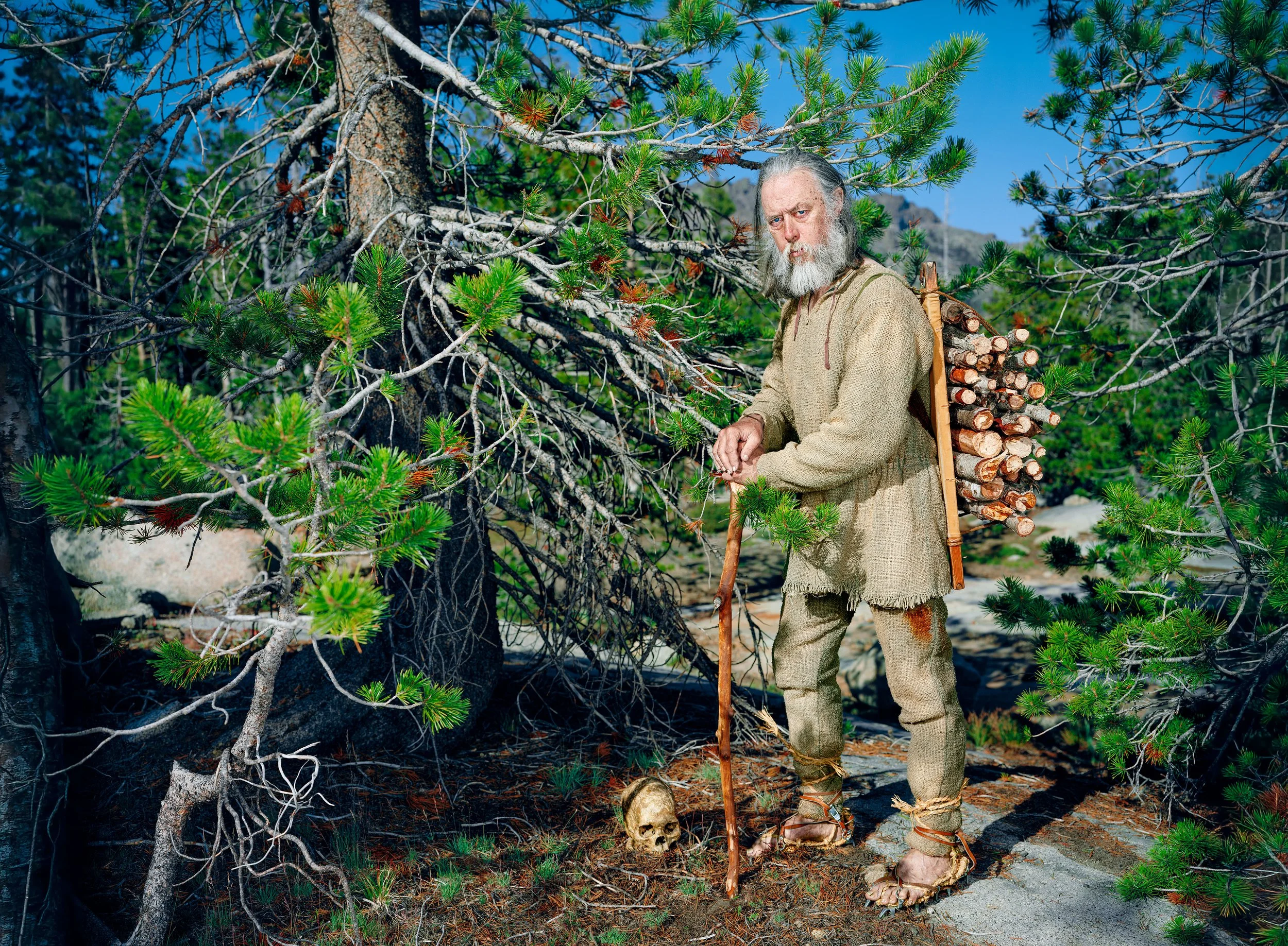 Holzfällers,  from the "A cricketer's sneeze" series. RGB 1998 (Collection personnel de l’artiste) 137.63 × 157.03 cm.(45 1/4 × 60 1/4 inch.)