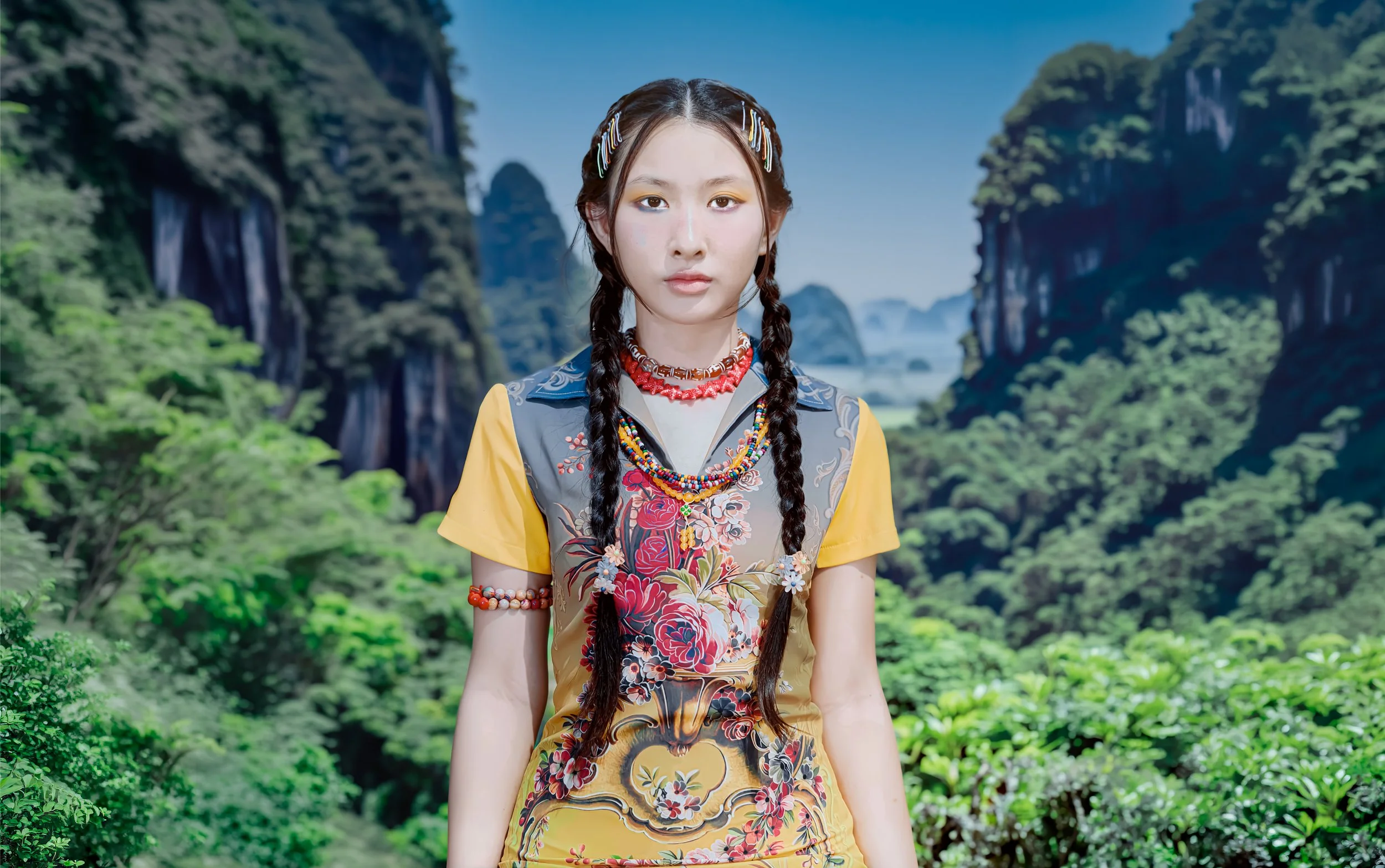 Sis{♪-Quynh-2},  from the '{City of Virgins}' series. sRGB1966 (Collection de l'artiste) 101.6 x 127 cm.(40 x 50 inch.)