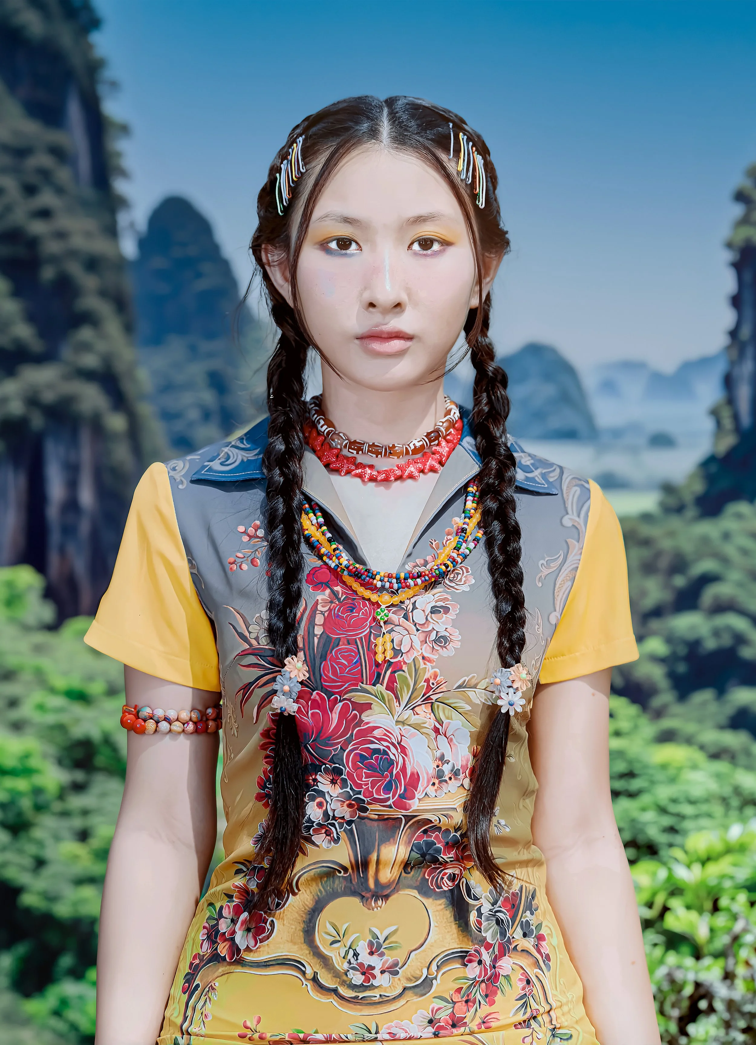 Sis{♪-Quynh-2},  from the '{City of Virgins}' series. sRGB1966 (Collection de l'artiste) 101.6 x 127 cm.(40 x 50 inch.)