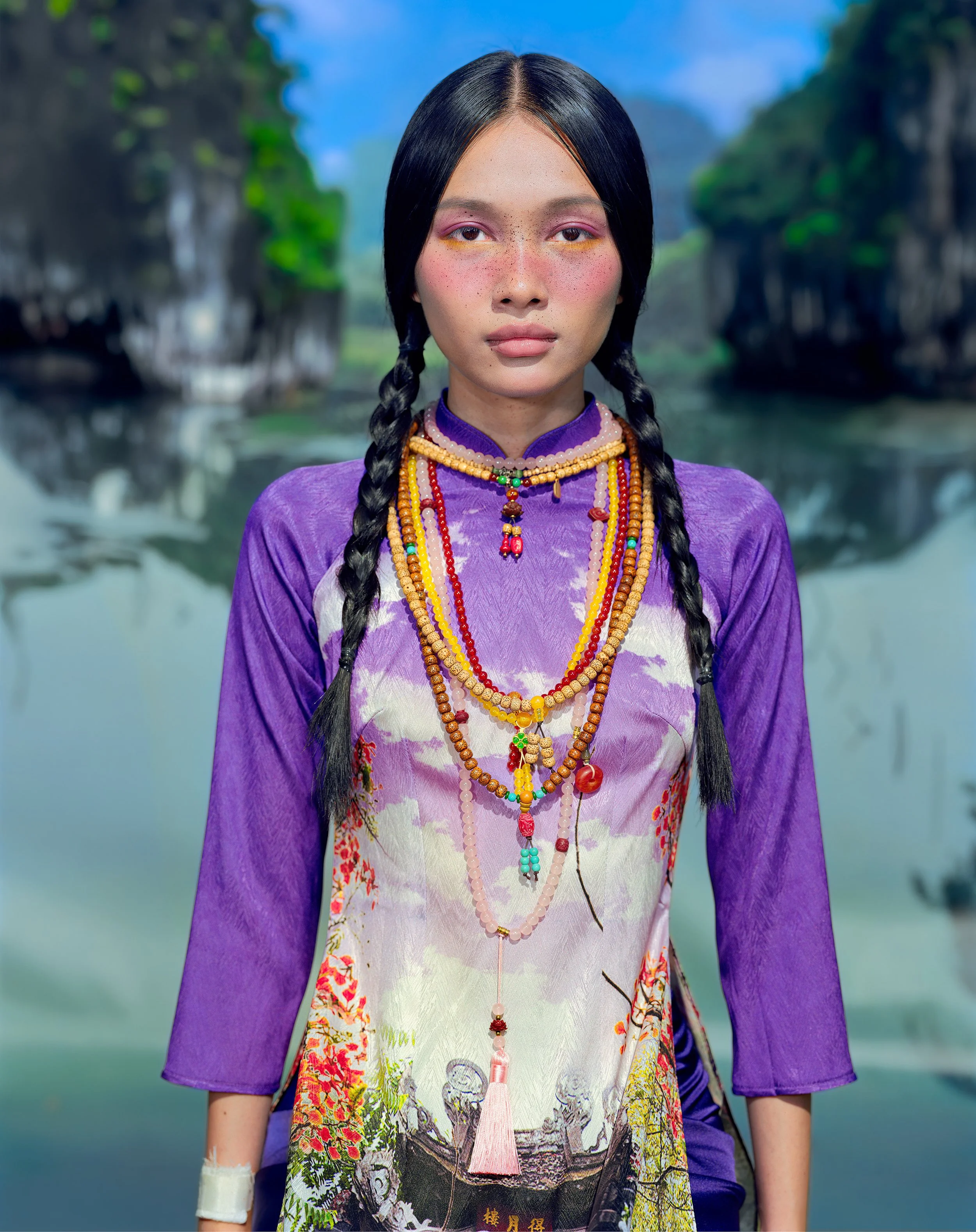 Sis{Giang}Dos,  from the '{City of Virgins}' not AI series. sRGB1966 (Collection de l'artiste) 101.6 x 127 cm.(40 x 50 inch.)