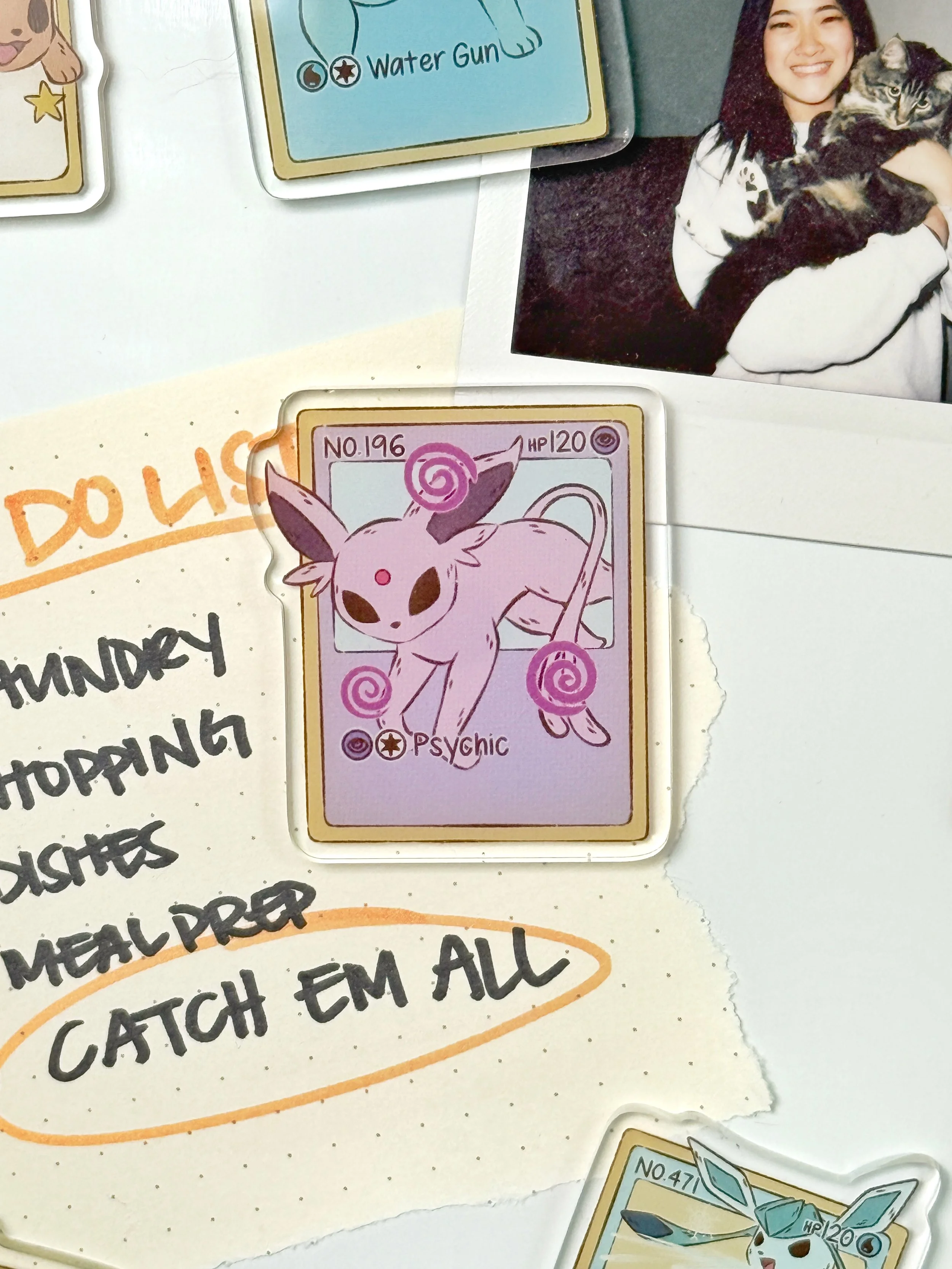 No. 196 Psychic Acrylic Magnet