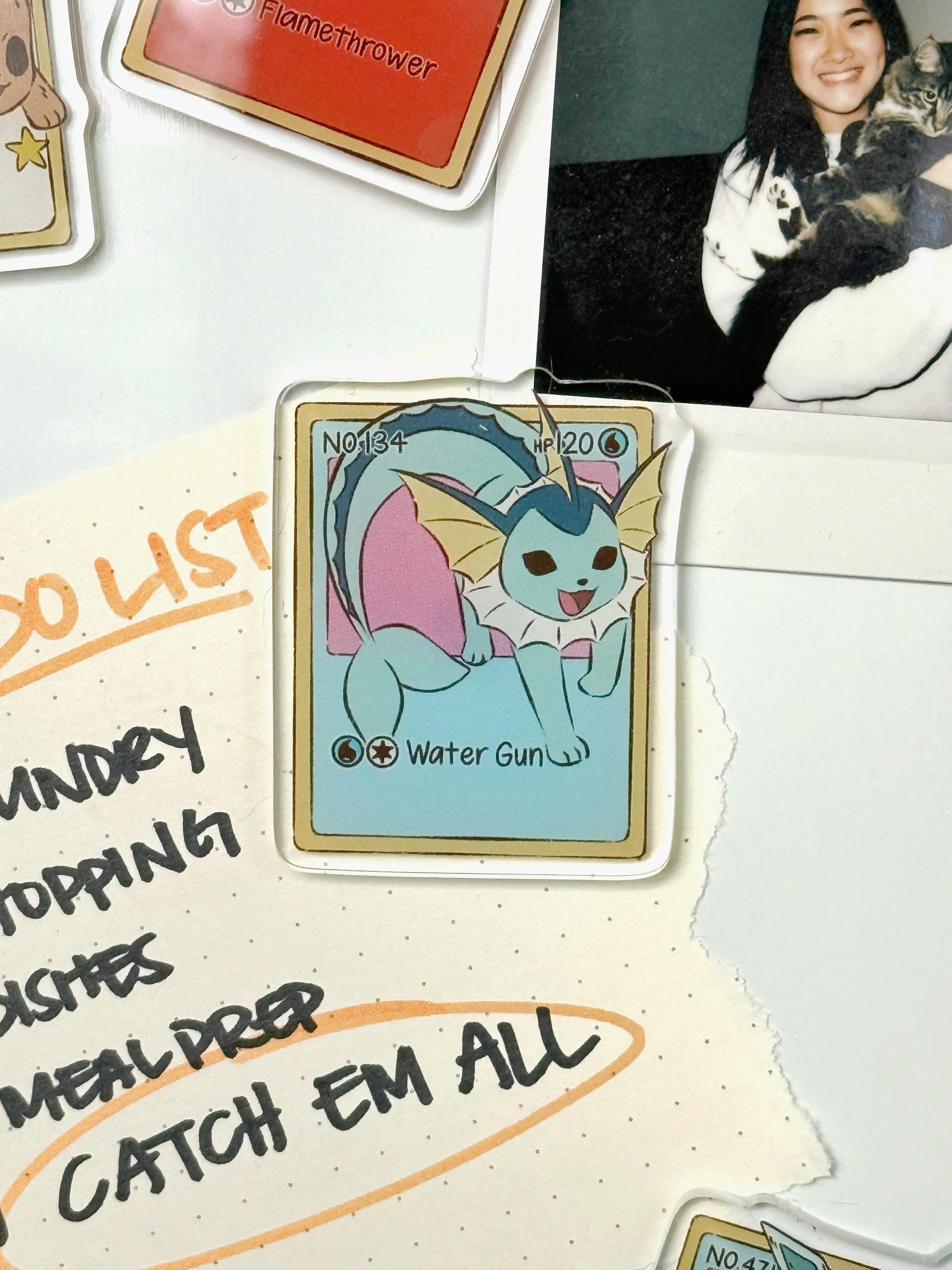 No. 134 Water Acrylic Magnet