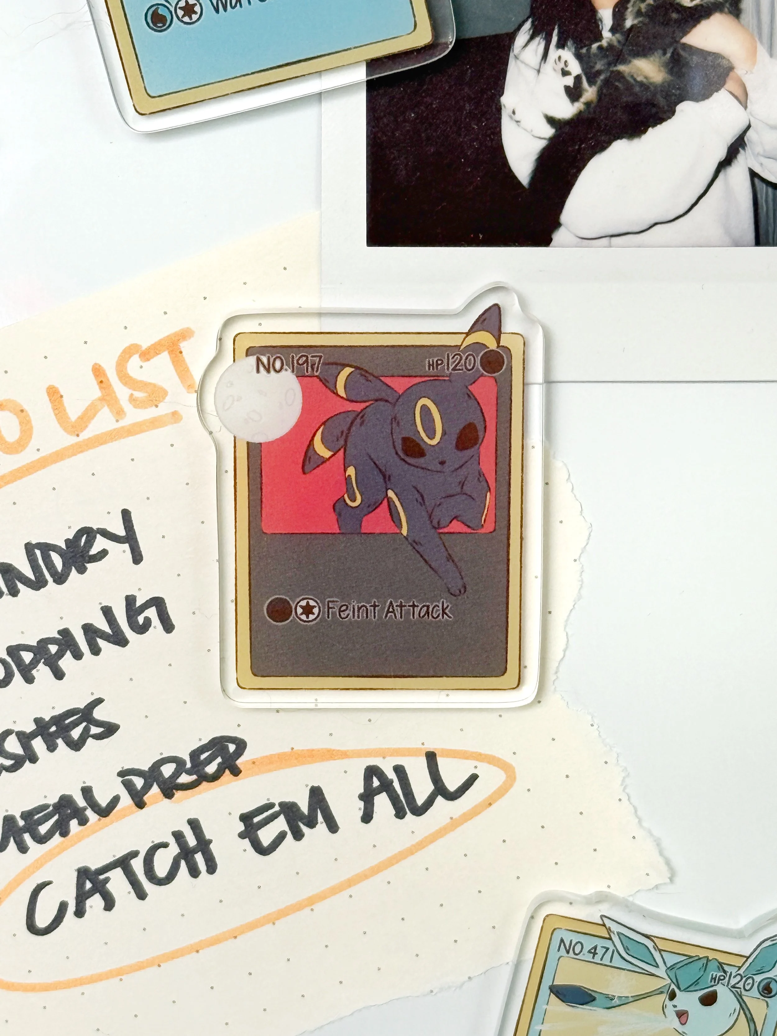 No. 197 Dark Acrylic Magnet