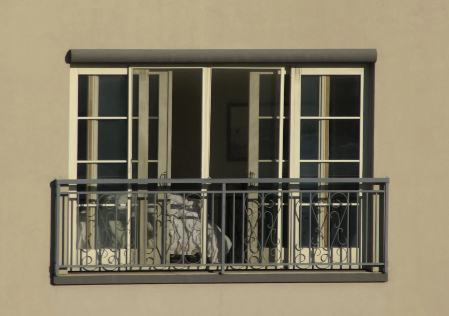And of course I had to zoom in on this room/window and snap a picture because — well I'm just a creep like that I guess.