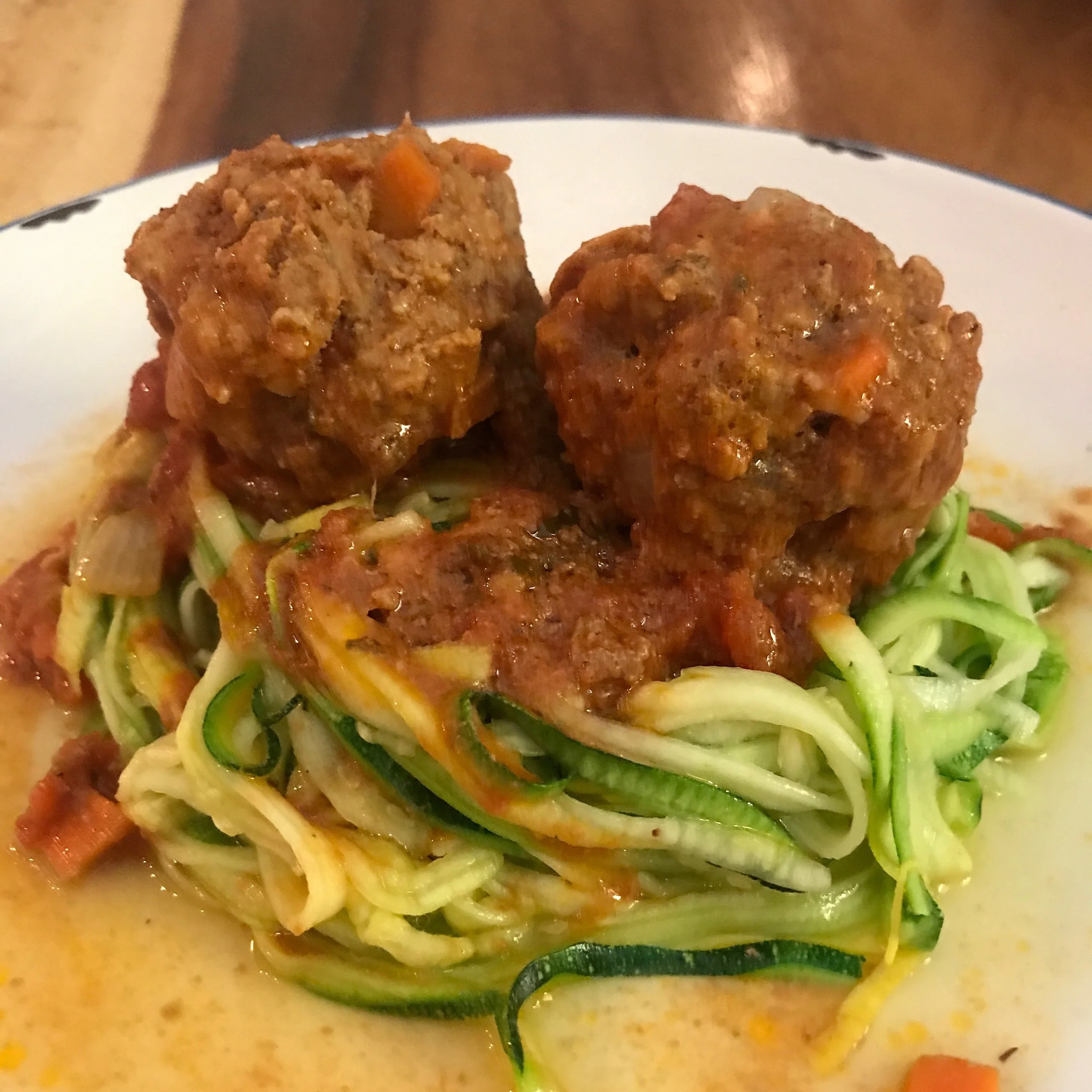 The Rundown On The Ketogenic Diet Turkey Meatballs With Zoodles Recipe Molly S Best