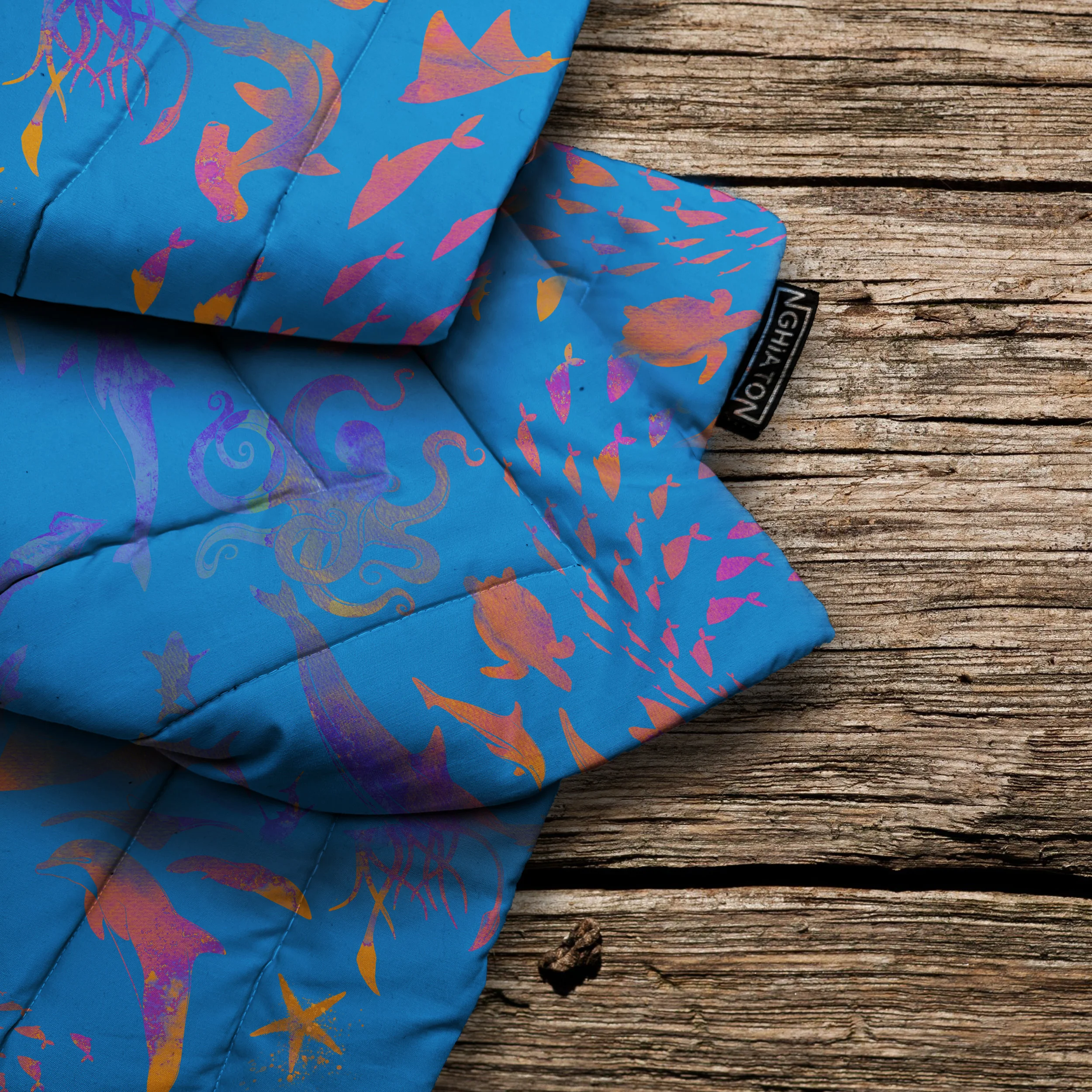The Waters Quilted Blanket from £58