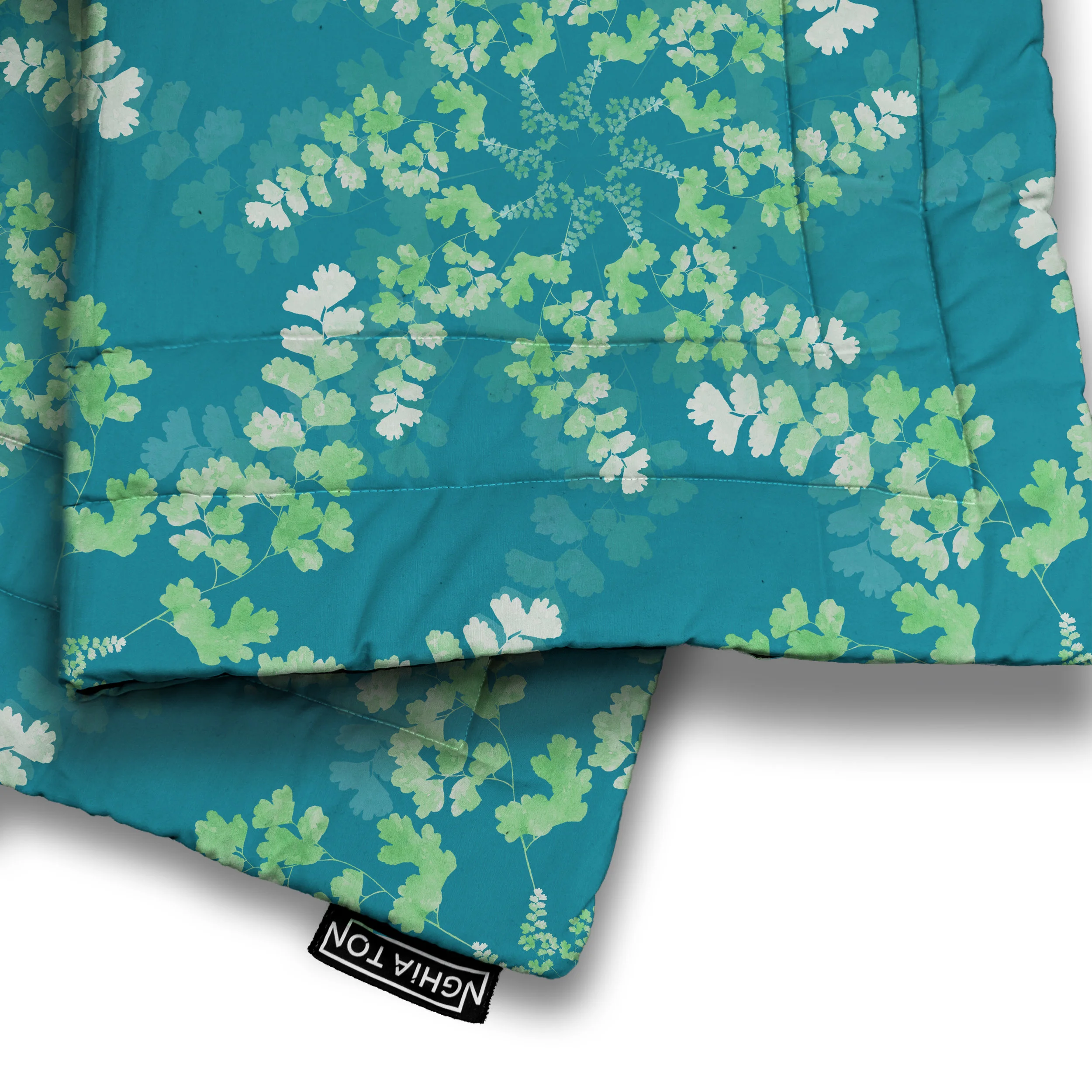 Maidenhair Fern Quilted Blanket from £58