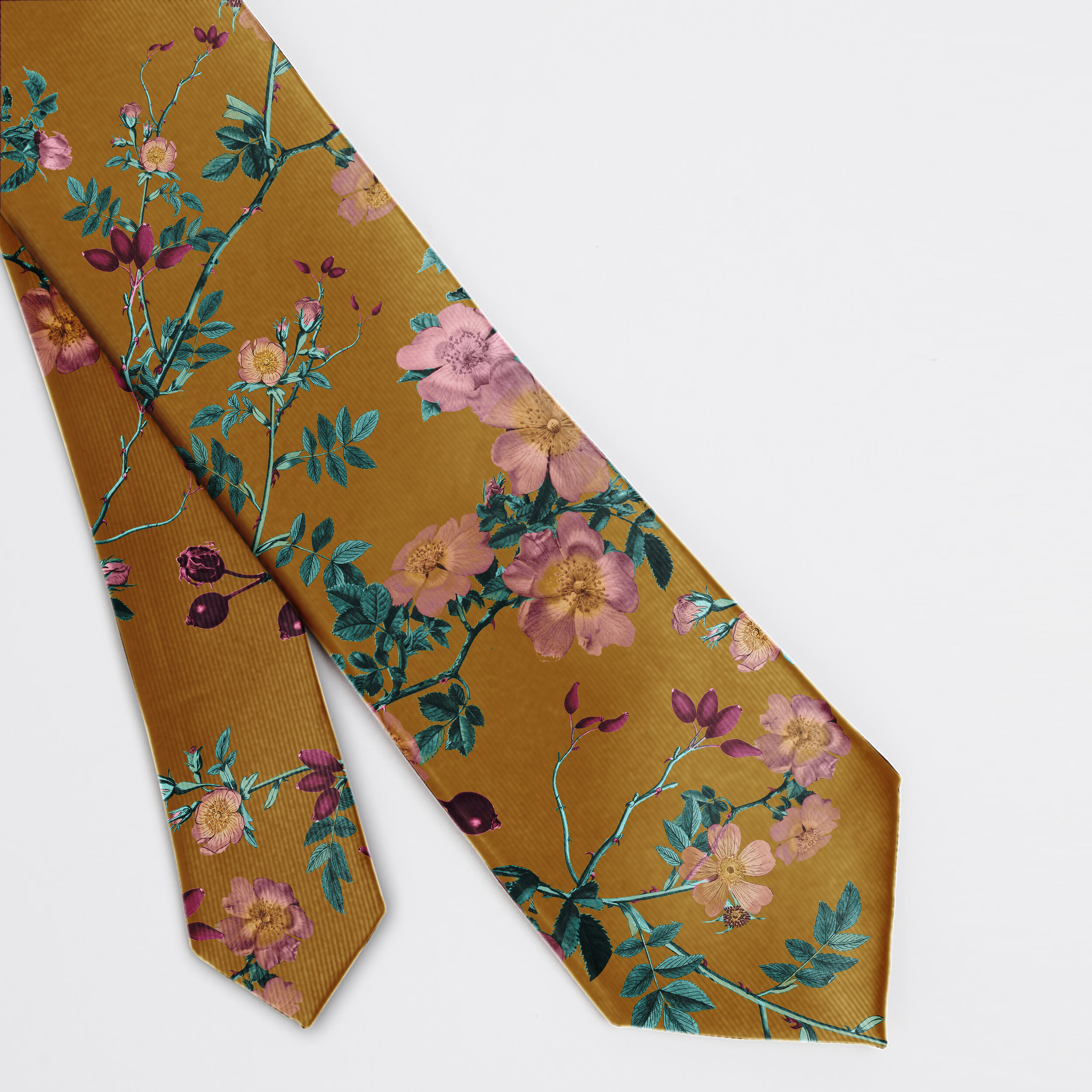 Wild Rose Tie