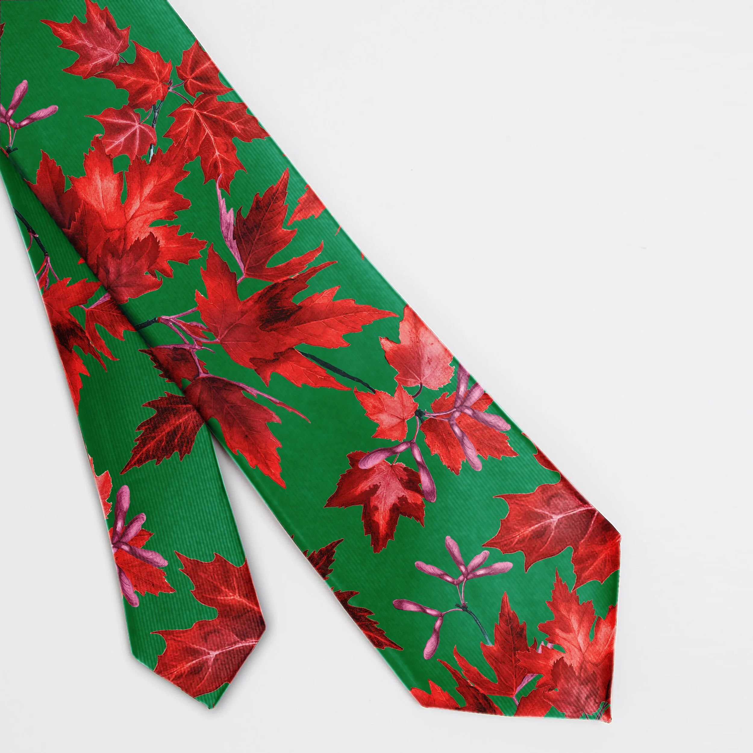 Crimson Maple Tie
