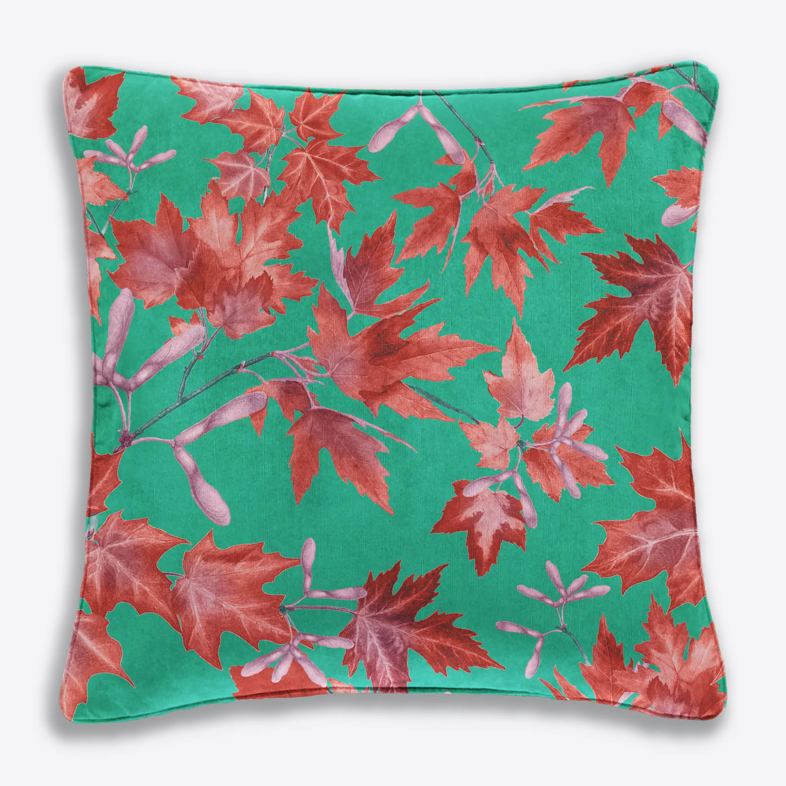 Crimson Maple Cushions