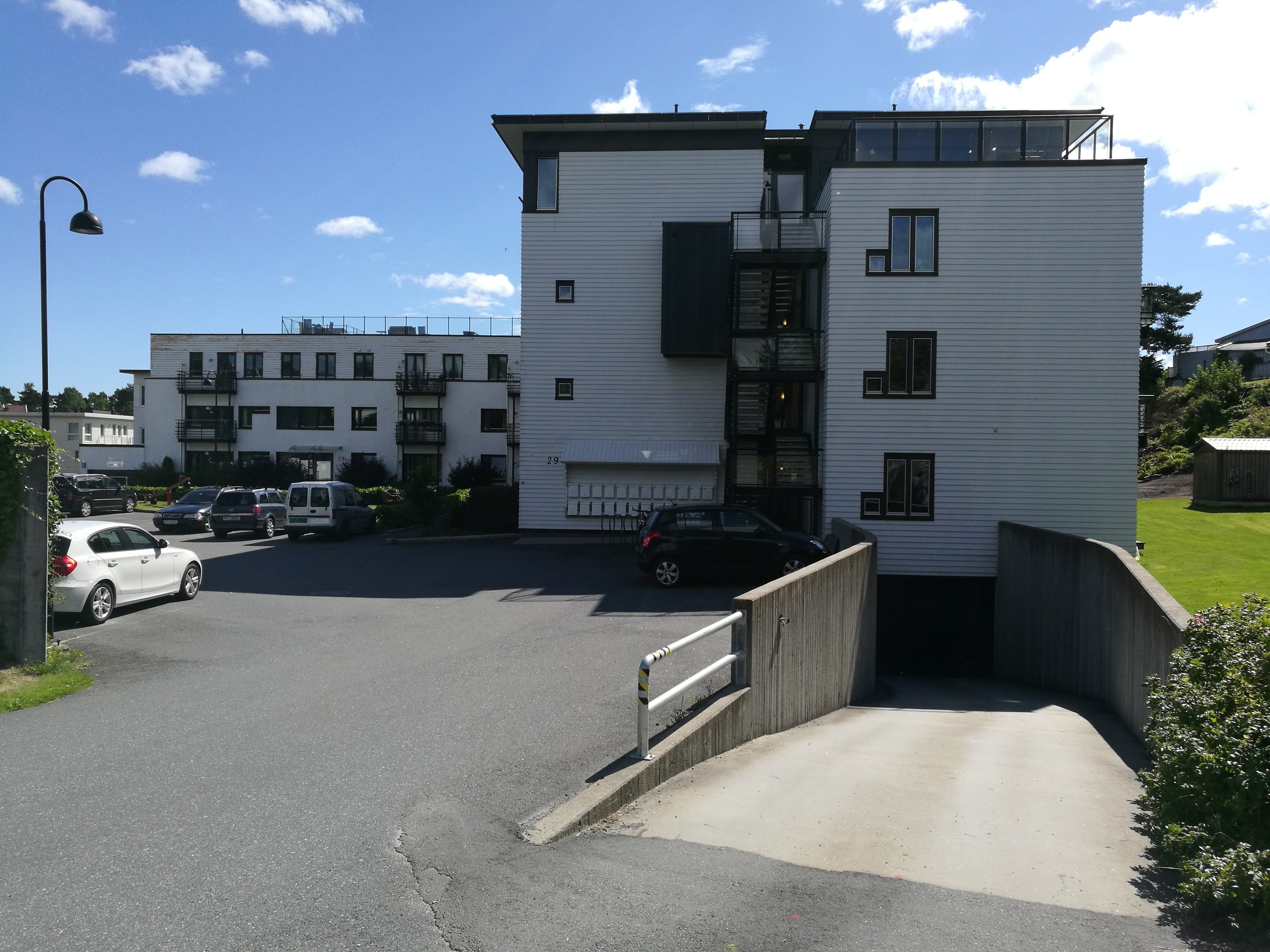 Helmers hus sett fra Vesterled