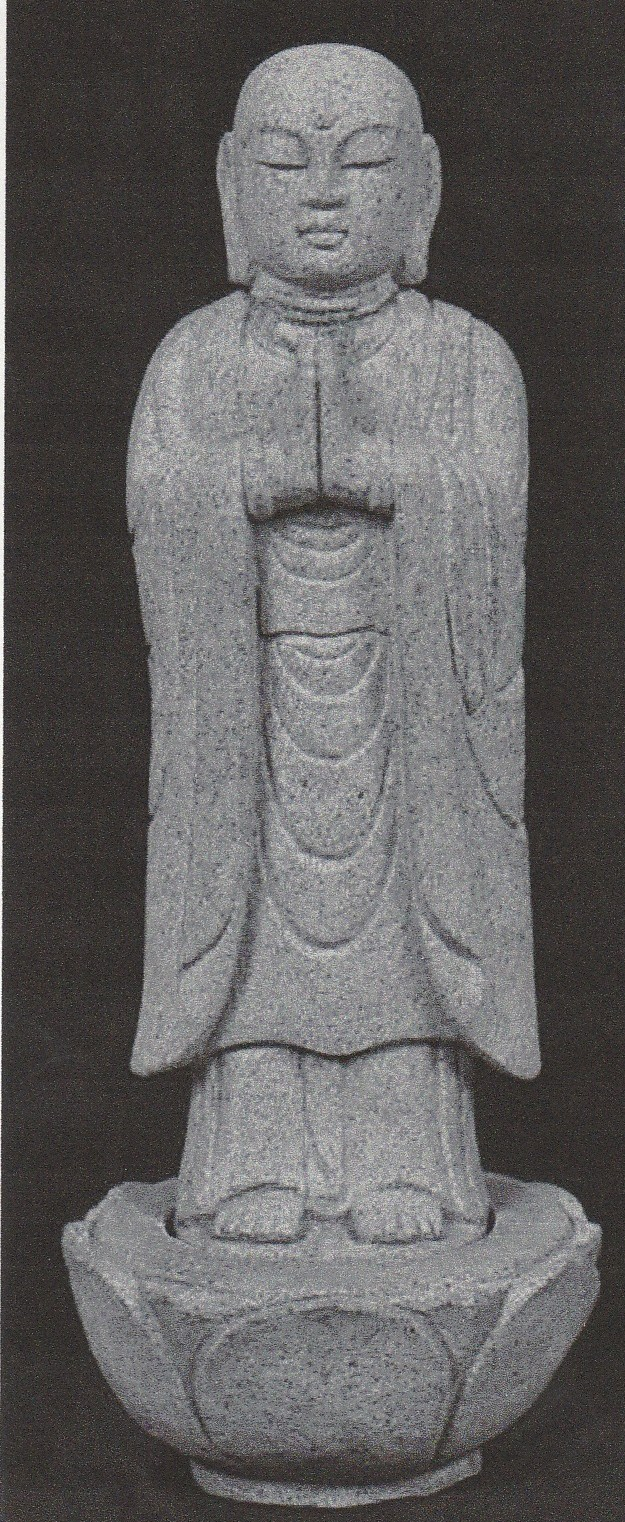 The Jizo statue found not far from the scene