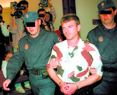 Miguel Ricart after being detained